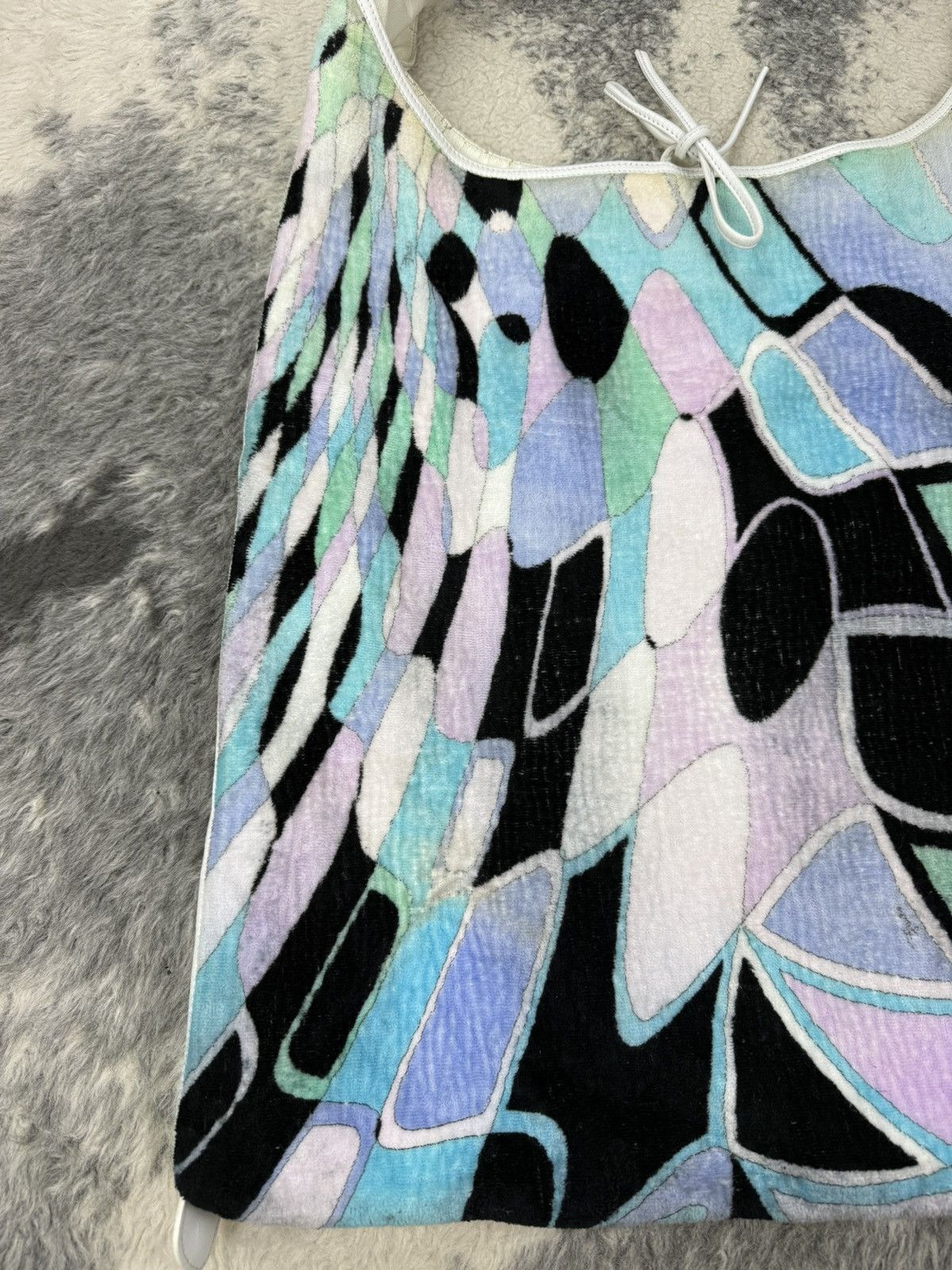 Emilio Pucci ‼️ARCHIVED‼️90s EMILIO PUCCI Iconic Extra Large Hobo/Tote Bag Size ONE SIZE - 11 Thumbnail