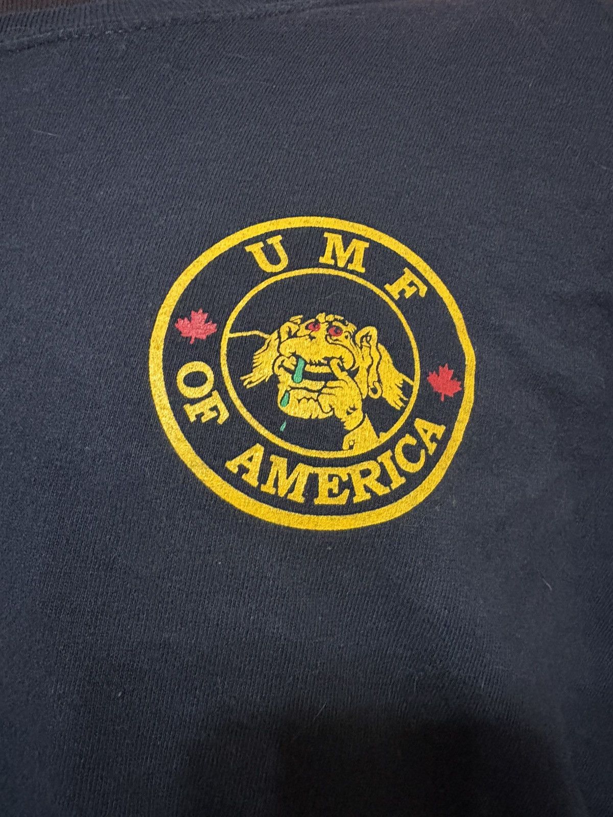 Vintage Vintage UMF Motorcycle Club Shirt 90’s Biker Streetwear Size US XL / EU 56 / 4 - 4 Thumbnail