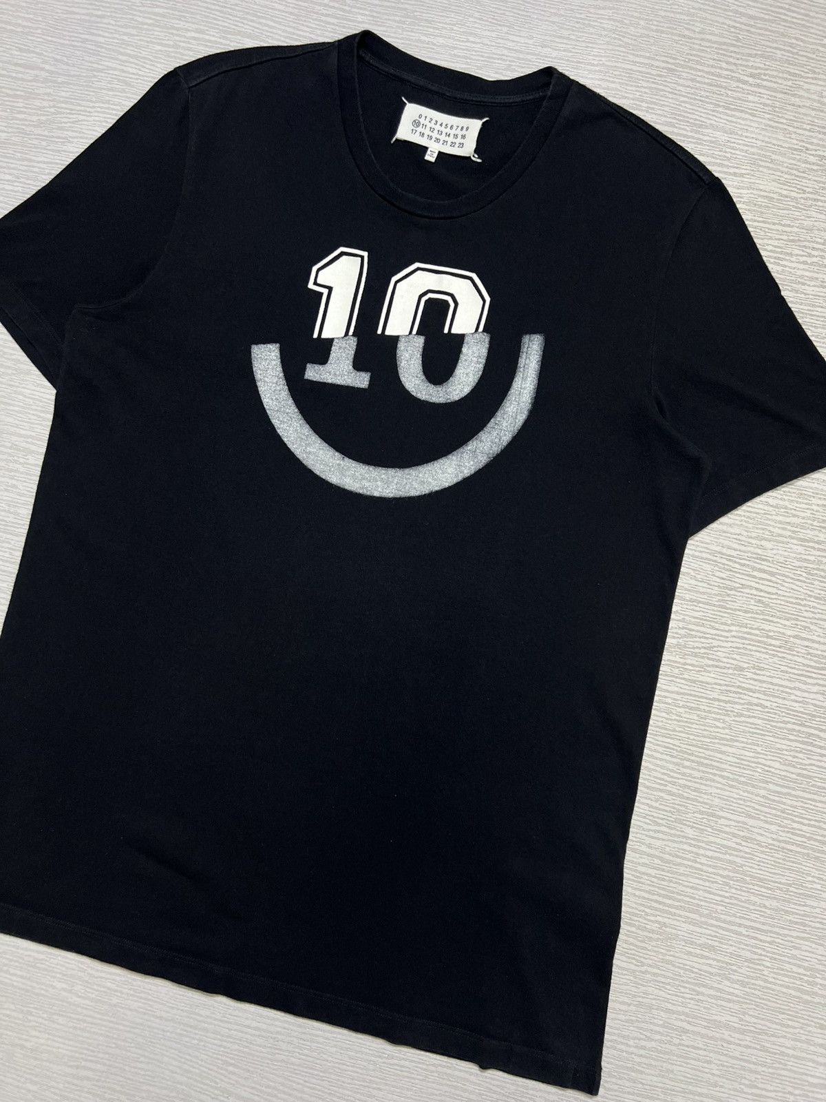 Maison Margiela Maison Margiela - FW15 No.10 Printed Jersey Crewneck Tshirt Size US S / EU 44-46 / 1 - 3 Thumbnail