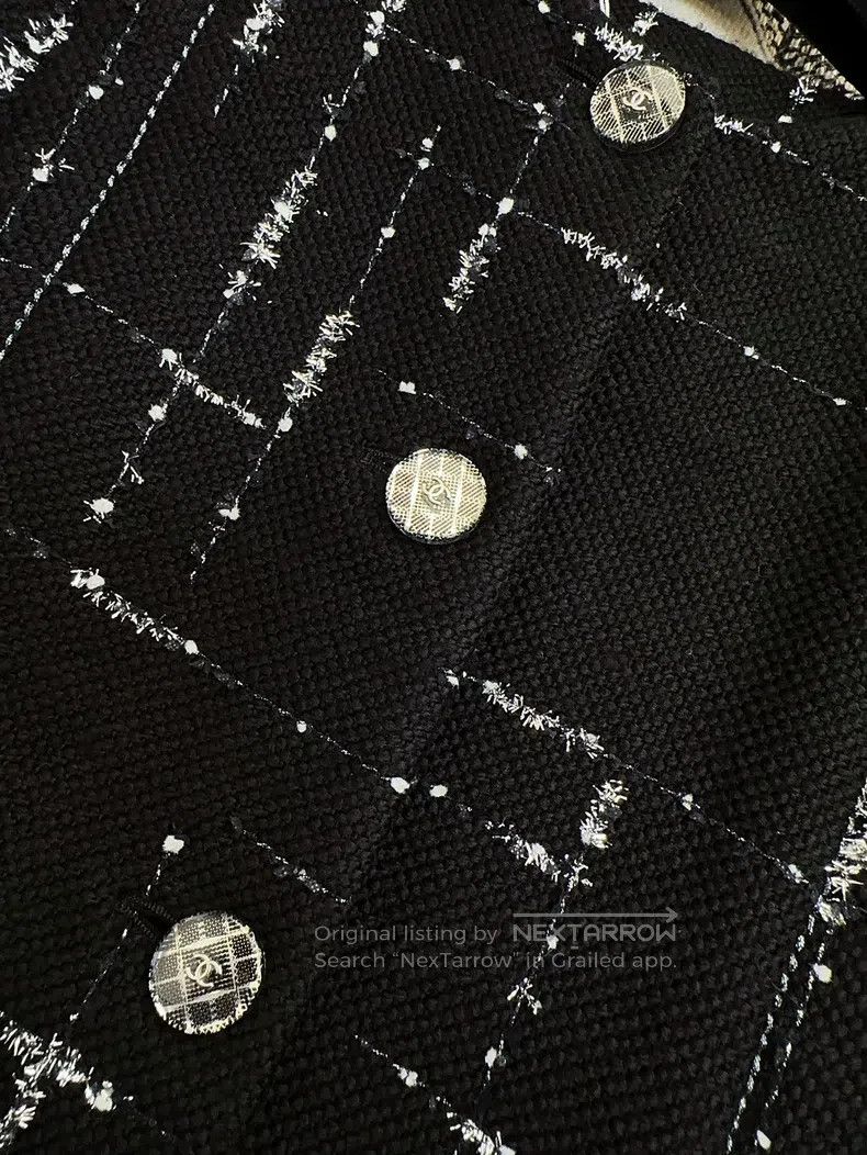 Chanel Chanel 21k autumn and winter black meteor broken diamond s Size XS / US 0-2 / IT 36-38 - 4 Thumbnail