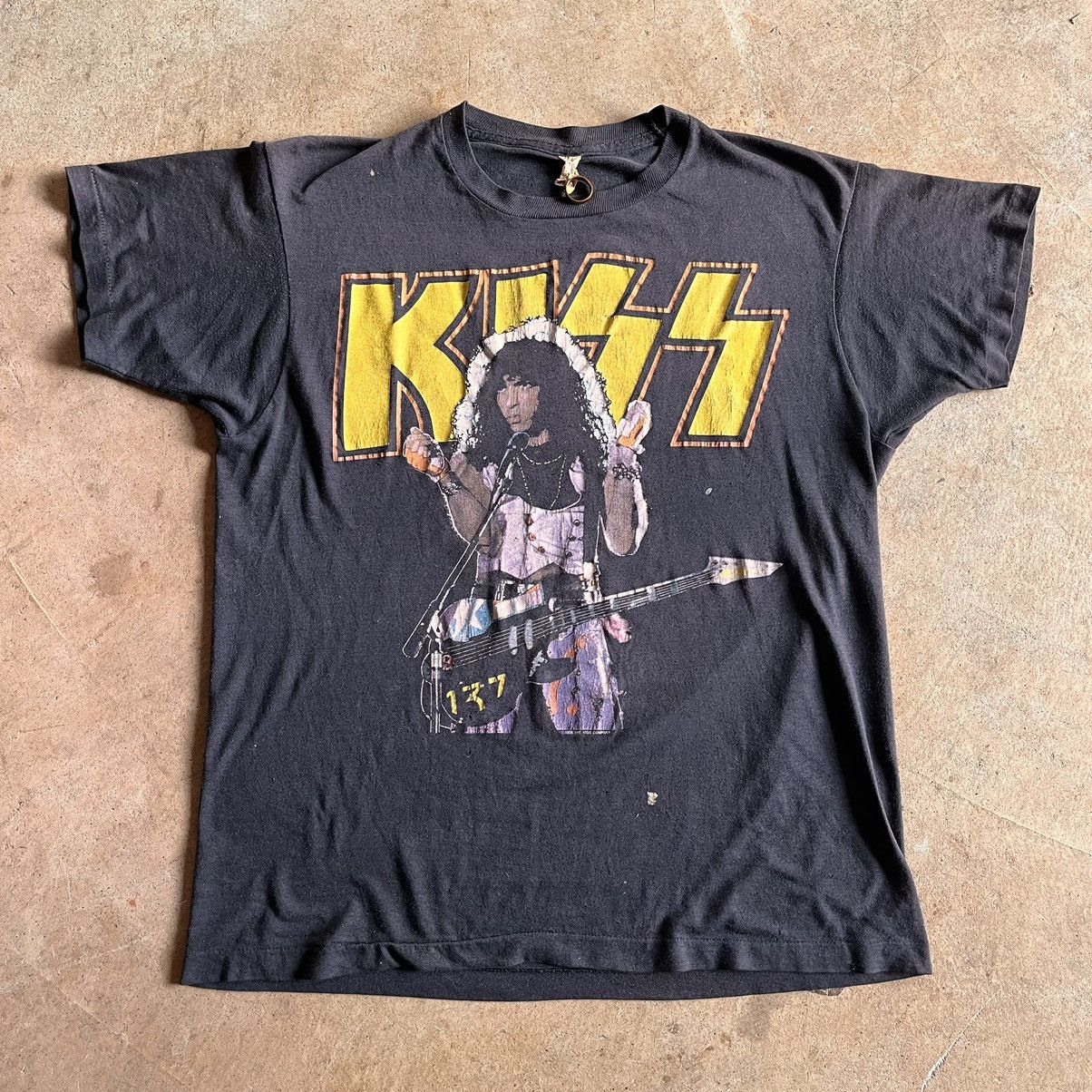 Vintage Crazy Faded 1989 Kiss Life is like Sex Essential Band Tee | Grailed