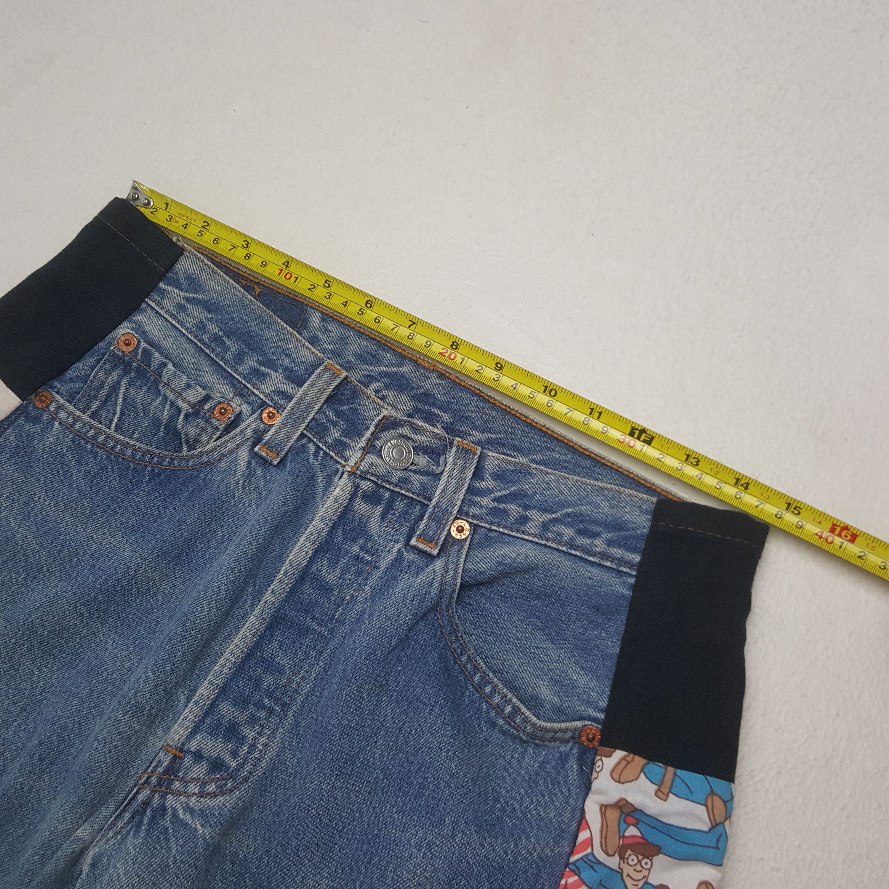 Levi's Vintage Levi's 501 Rare American Denim Jeans RR30 Size US 29 - 9 Thumbnail