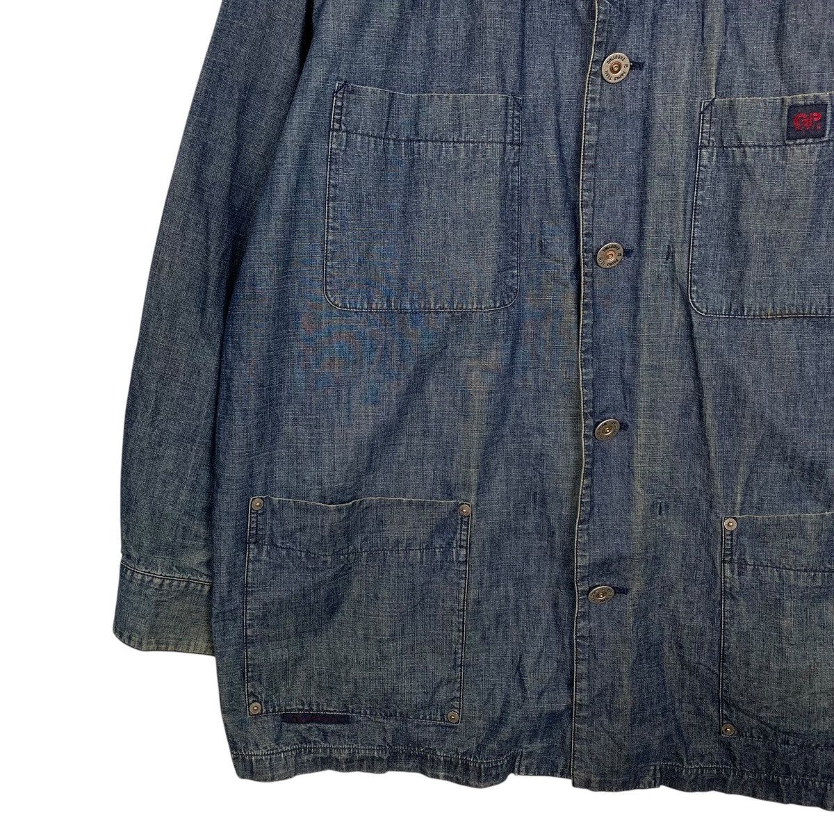 Japanese Brand Japanese Brand Papas Denim Jacket Size US XL / EU 56 / 4 - 3 Thumbnail