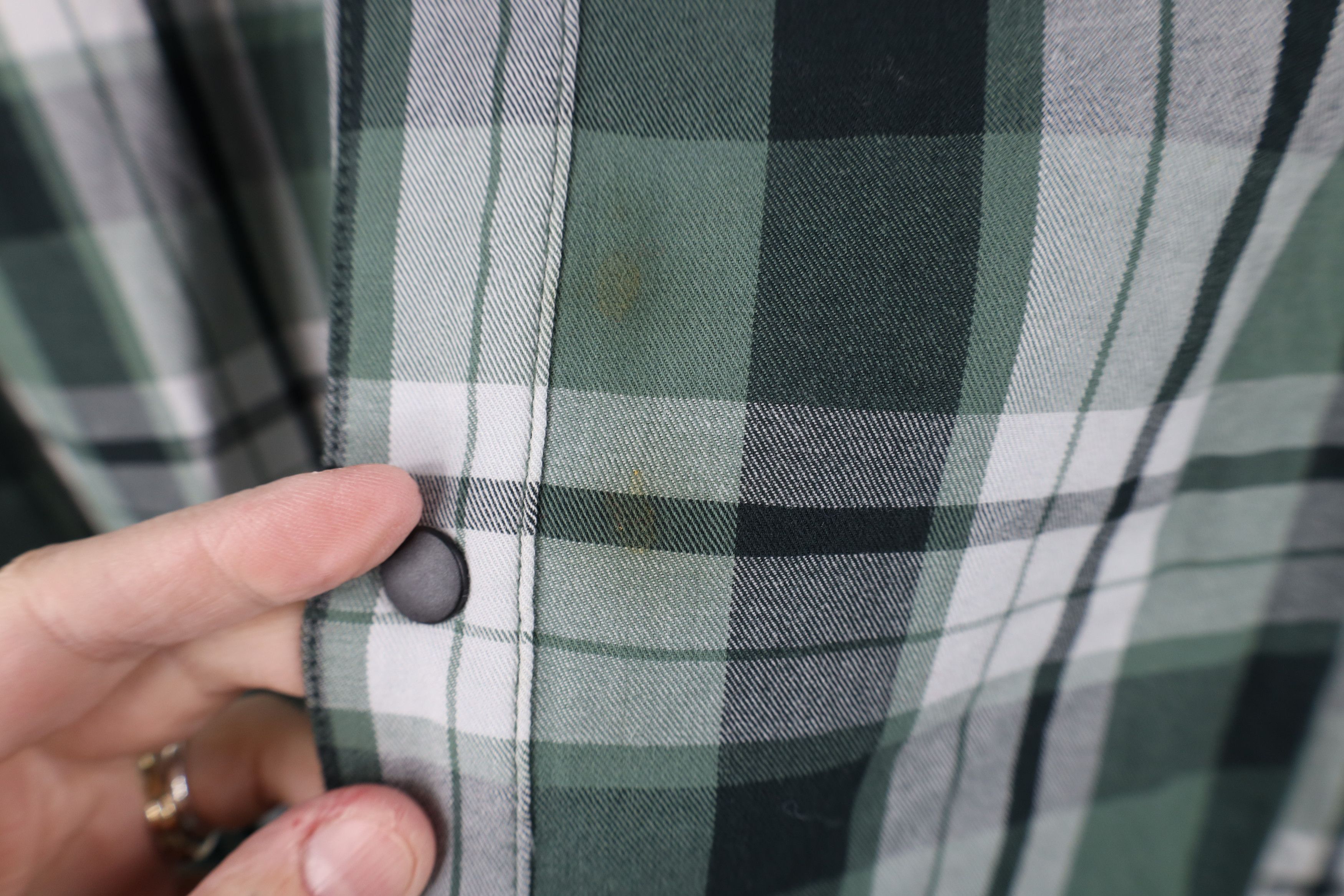 Vintage 5.11 Tactical Series Pocket Flannel Snap Button Shirt Plaid Size US L / EU 52-54 / 3 - 5 Thumbnail