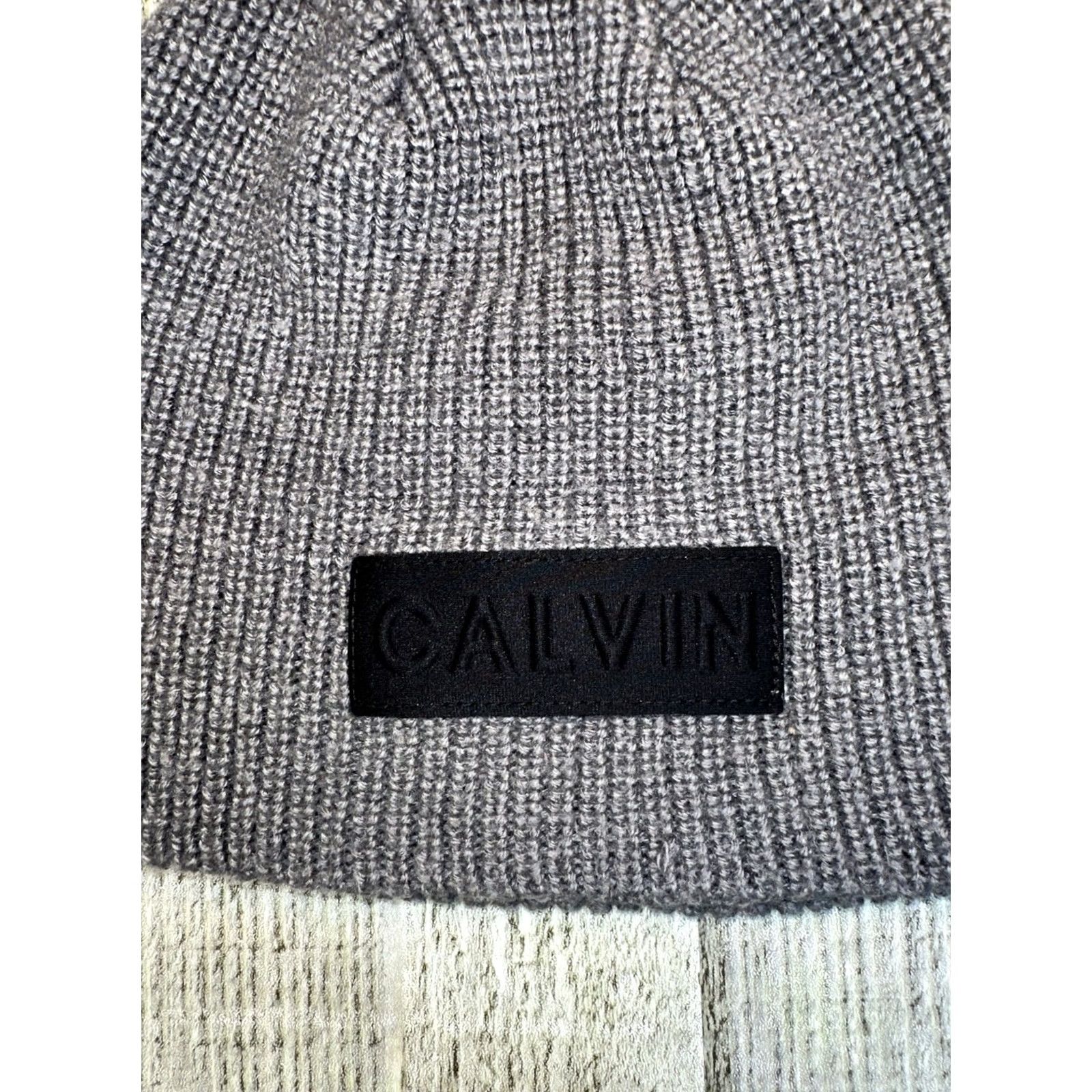 Calvin Klein Calvin Klein Beanie Gray Womens One Size Color Gray Style Beanie Size ONE SIZE - 2 Thumbnail