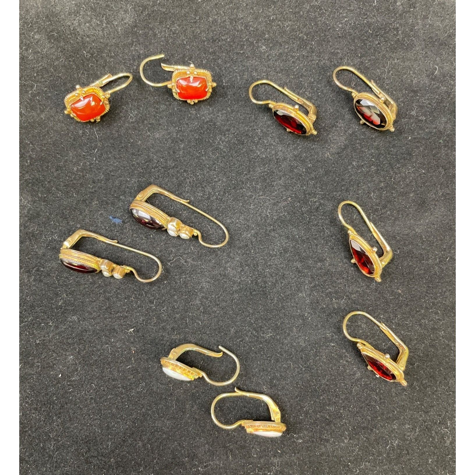 Other Vintage Women's Dangling Earings with Stones set of 6 SKU 61 Size ONE SIZE - 12 Thumbnail