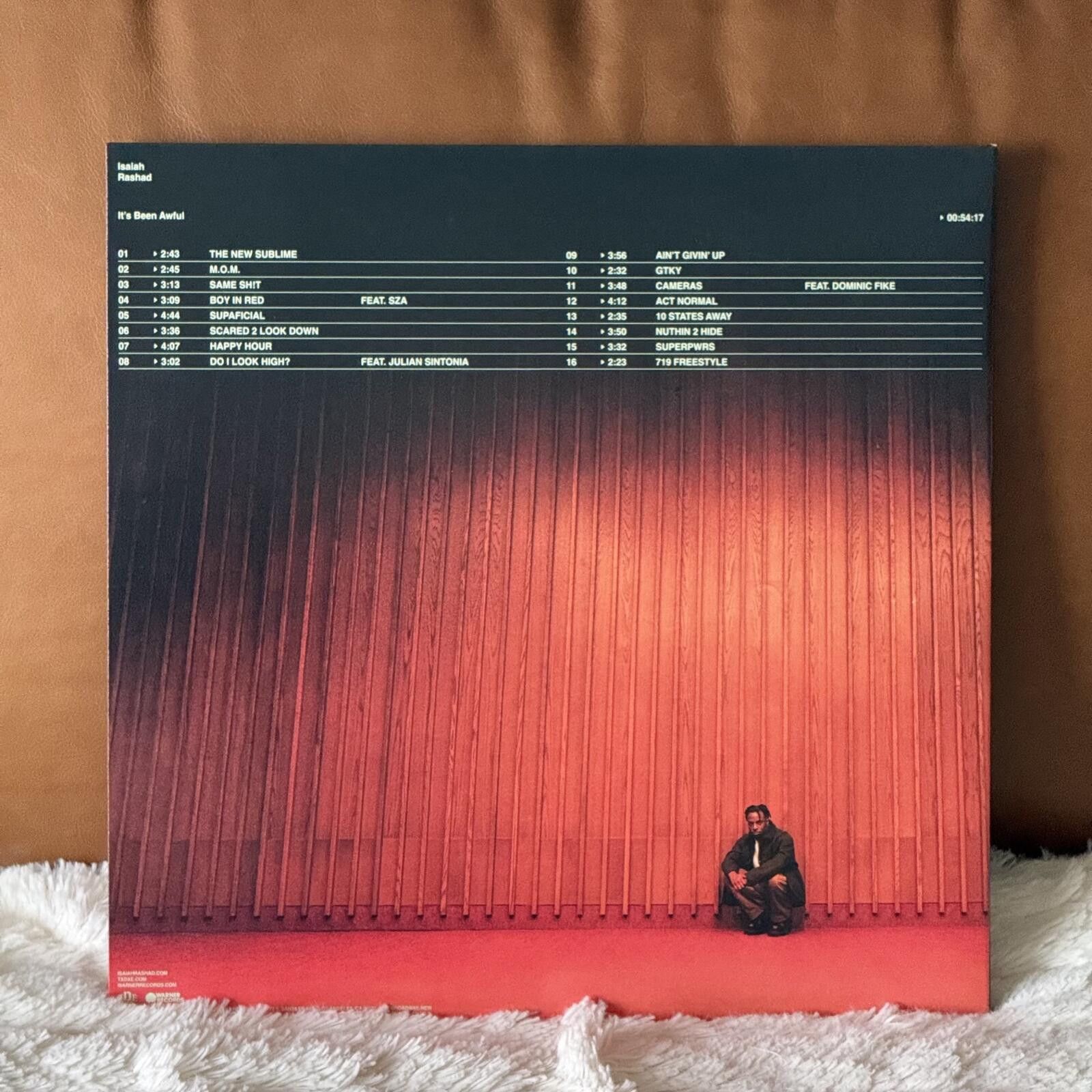 Other Isaiah Rashad - It's Been Awful Gatefold 2LP Signed Vinyl Size ONE SIZE - 4 Thumbnail
