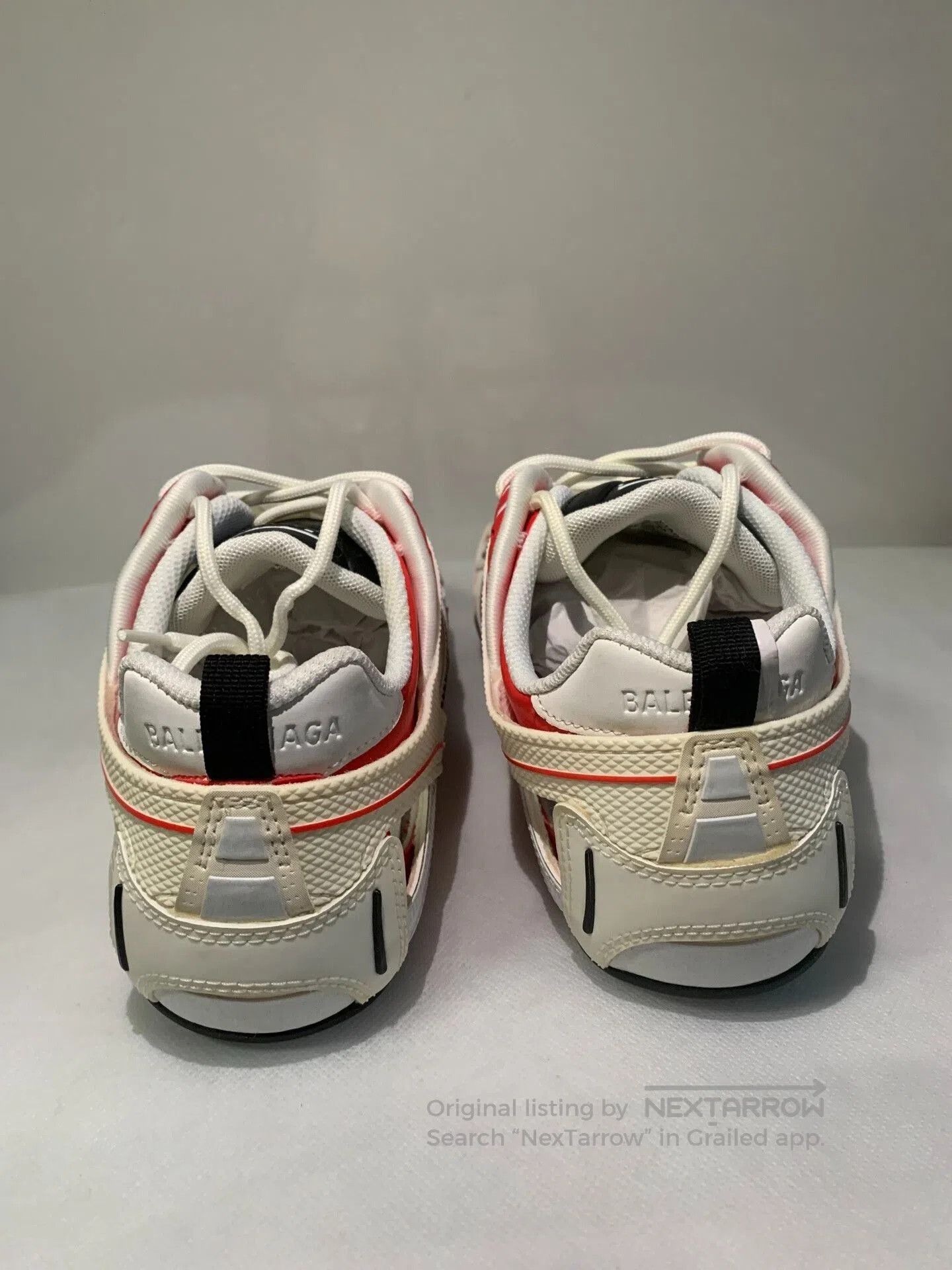 Balenciaga Balenciaga Drive Red White Racing Shoes. Size US 7 / EU 40 - 5 Thumbnail
