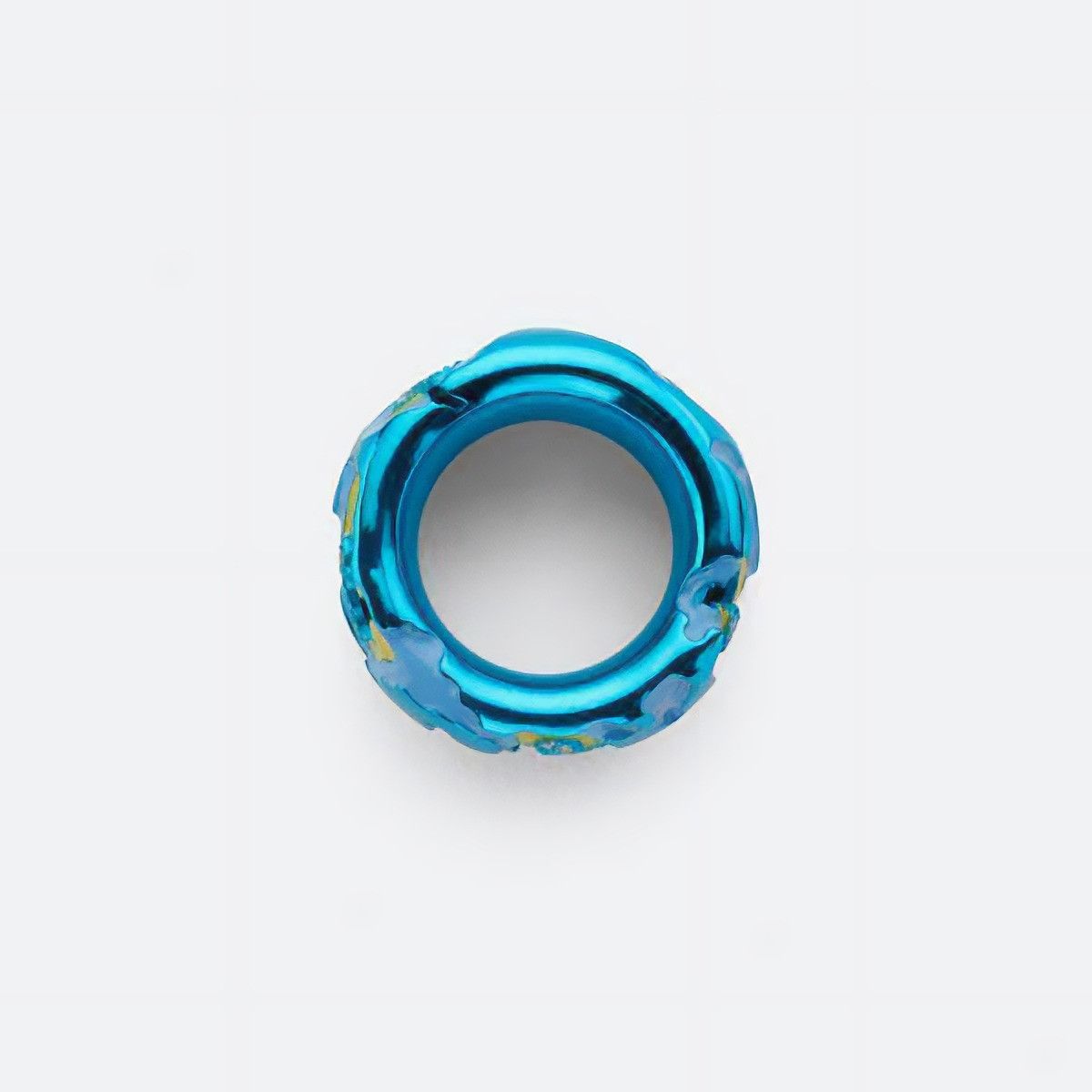 Bottega Veneta o1n1vont1124 Size: 13 / Camo Ring in Blue Size ONE SIZE - 1 Thumbnail