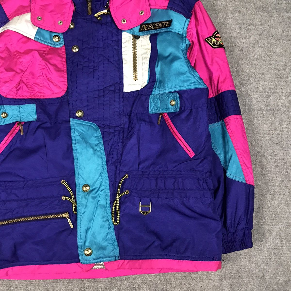 Descente × Japanese Brand DESCENTE MULTICOLOU SKI JAPAN JACKET Size US L / EU 52-54 / 3 - 4 Thumbnail