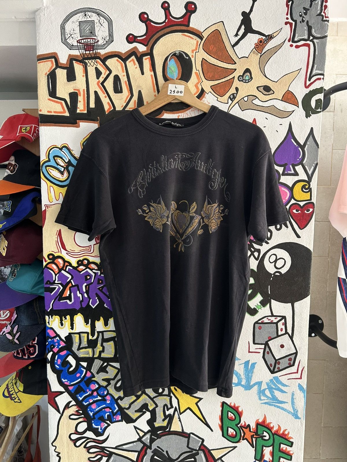 Christian Audigier × Vintage Christian Audigier Tee Size US L / EU 52-54 / 3 - 1 Thumbnail