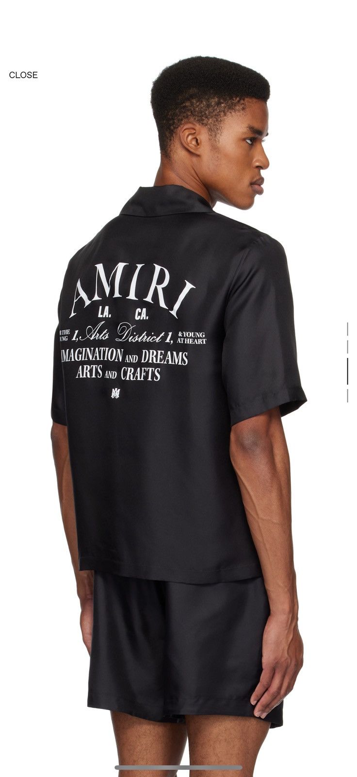Amiri Arts District Camp Shirt
