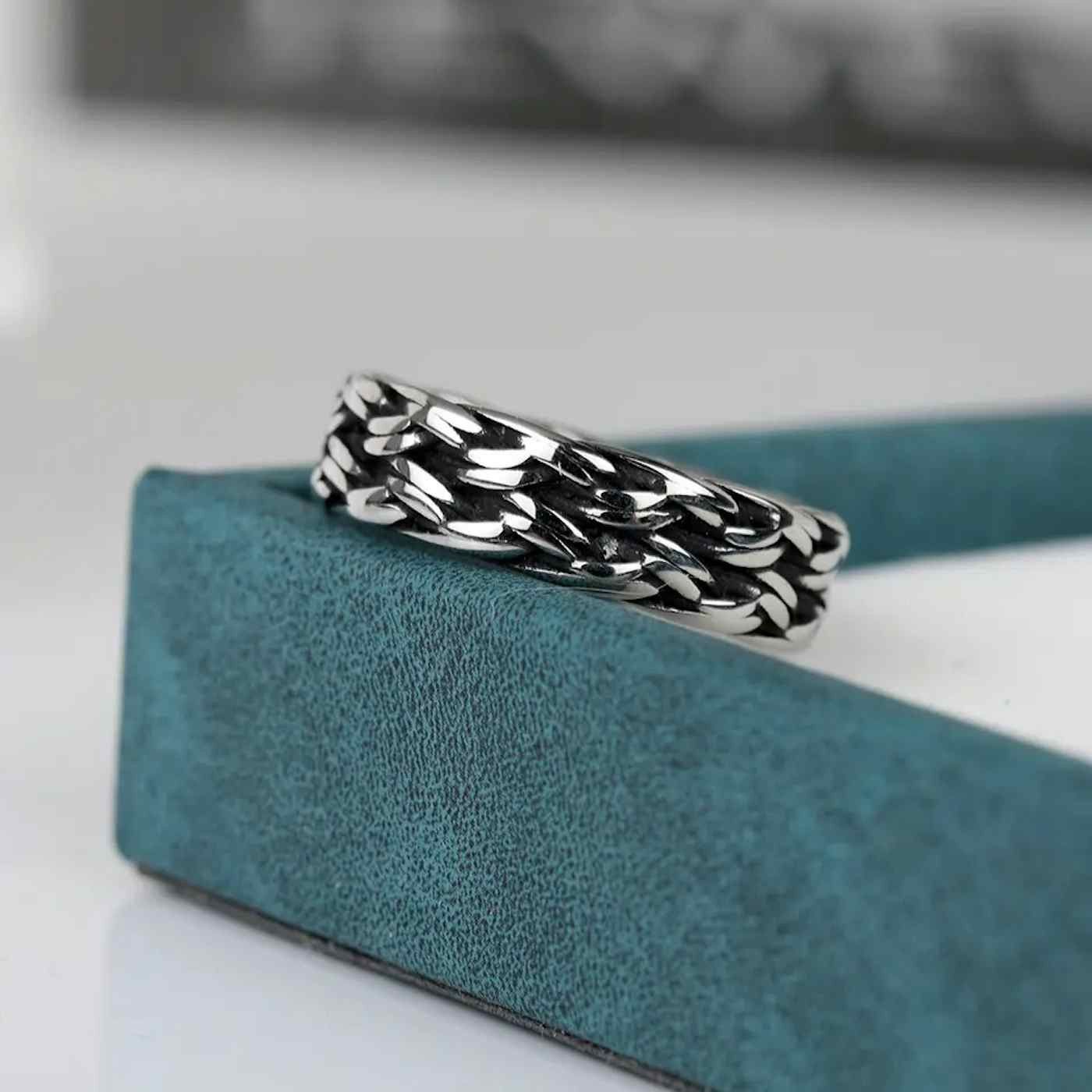 Japanese Brand Unique Weaving Rings Size ONE SIZE - 2 Thumbnail