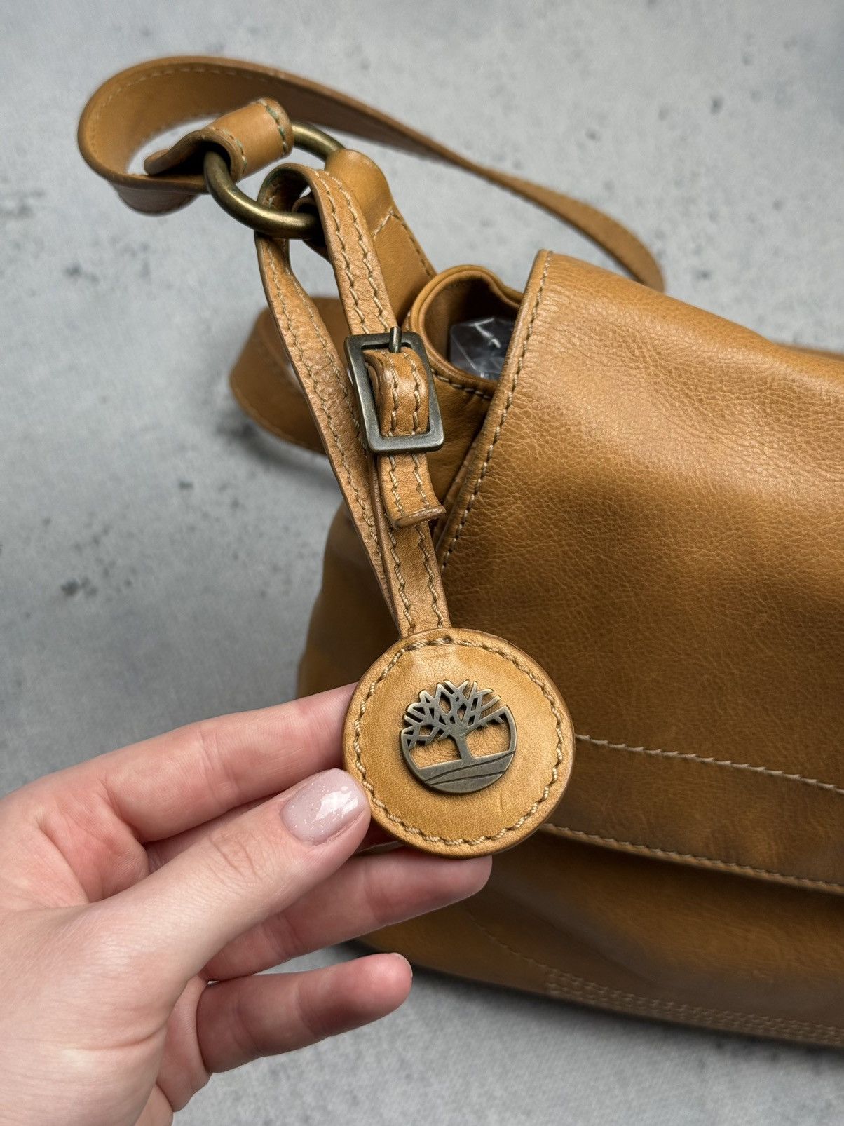 Timberland Vintage Timberland Italy Leather Crossbody Bag Earthkeepers Size ONE SIZE - 17 Thumbnail