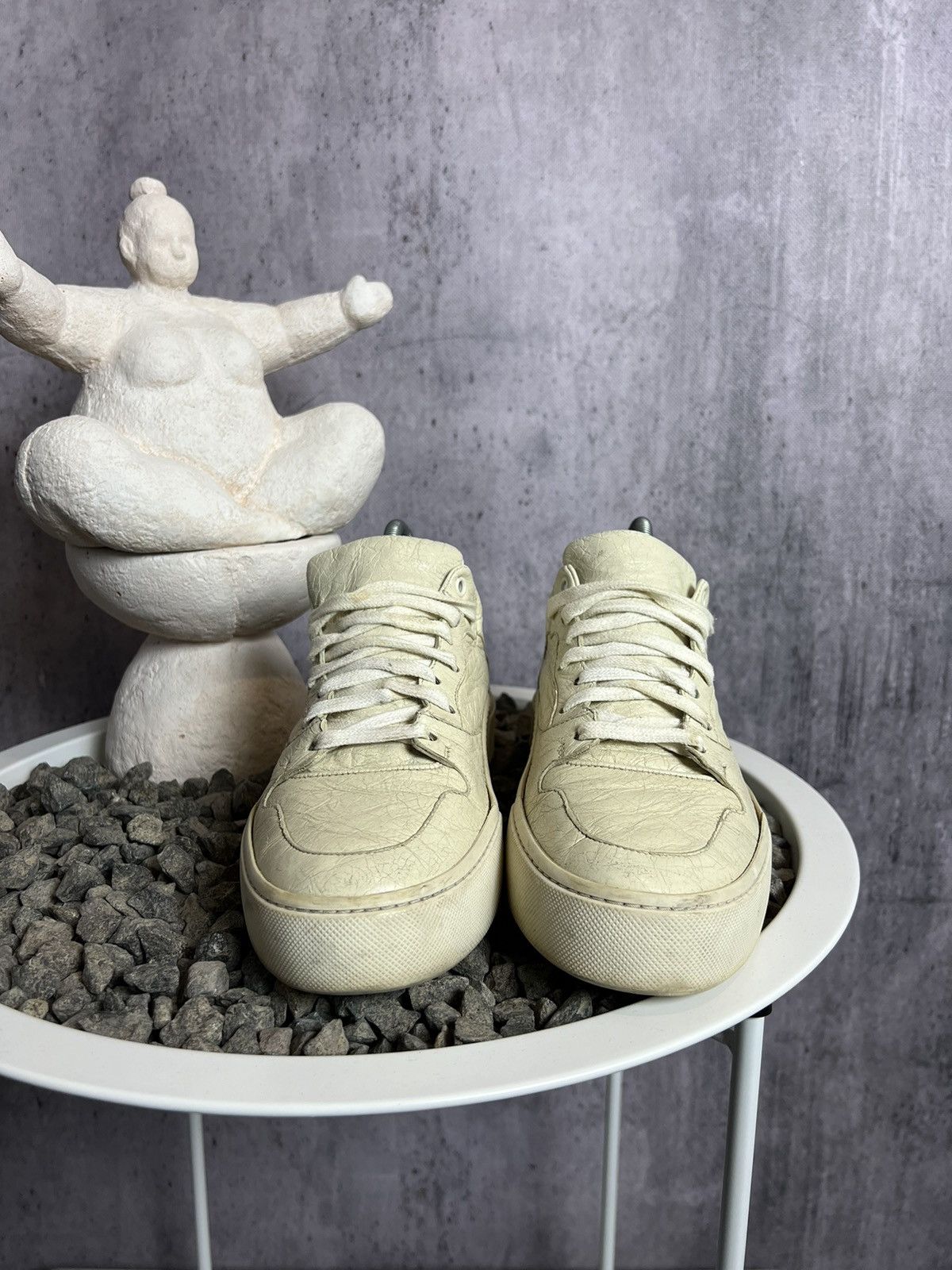 Balenciaga Balenciaga arena low leather sneakers Size US 7 / EU 40 - 2 Thumbnail