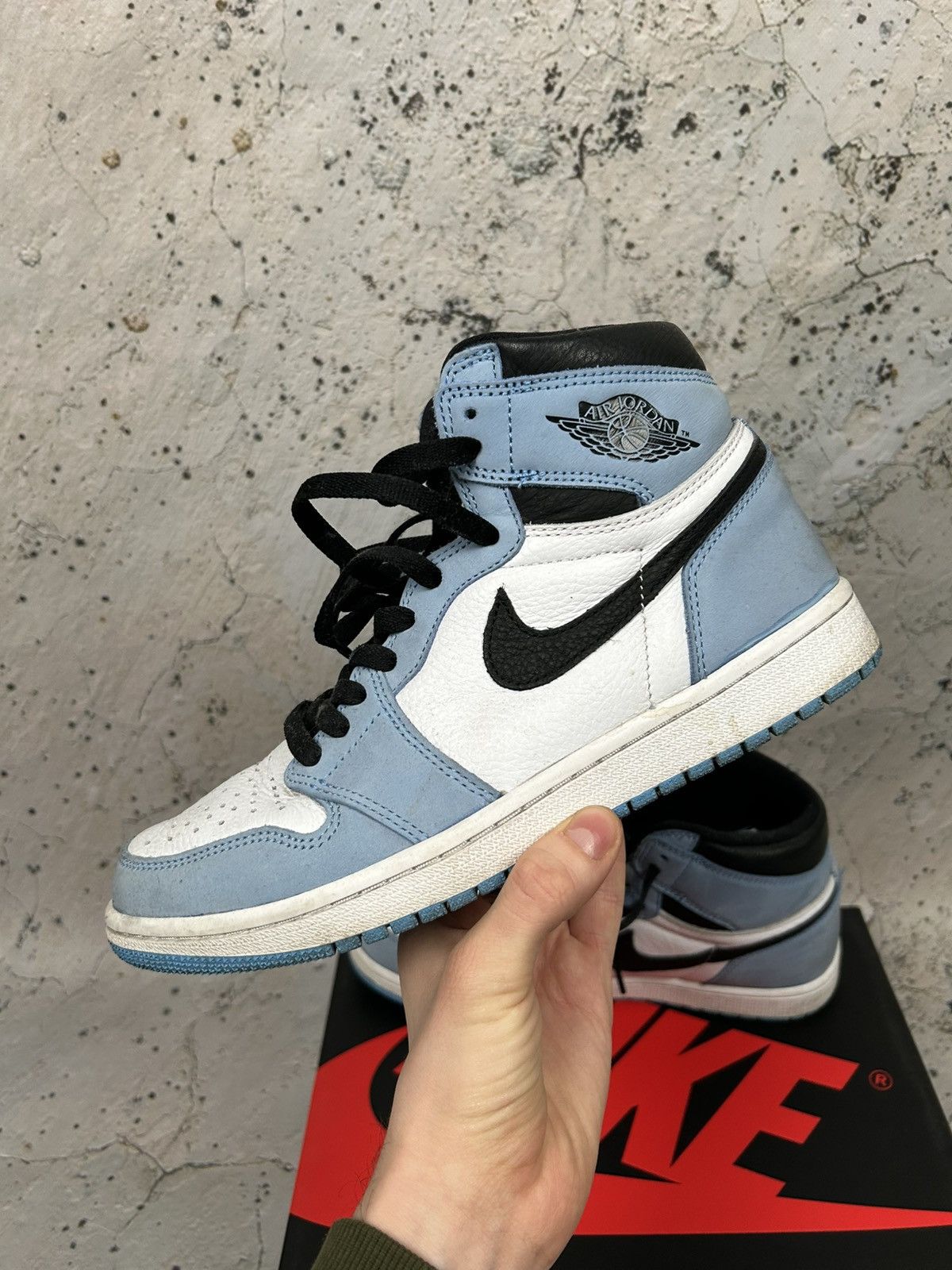 Jordan Brand Jordan 1 Nike Air University Blue Streetwear Sneaker Rare Size US 8.5 / EU 41-42 - 1 Thumbnail