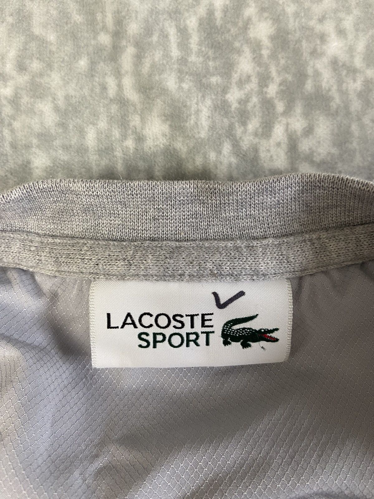 Lacoste Lacoste Sport crew neck Sweatshirt with mini croc logo Size US XXL / EU 58 / 5 - 4 Thumbnail