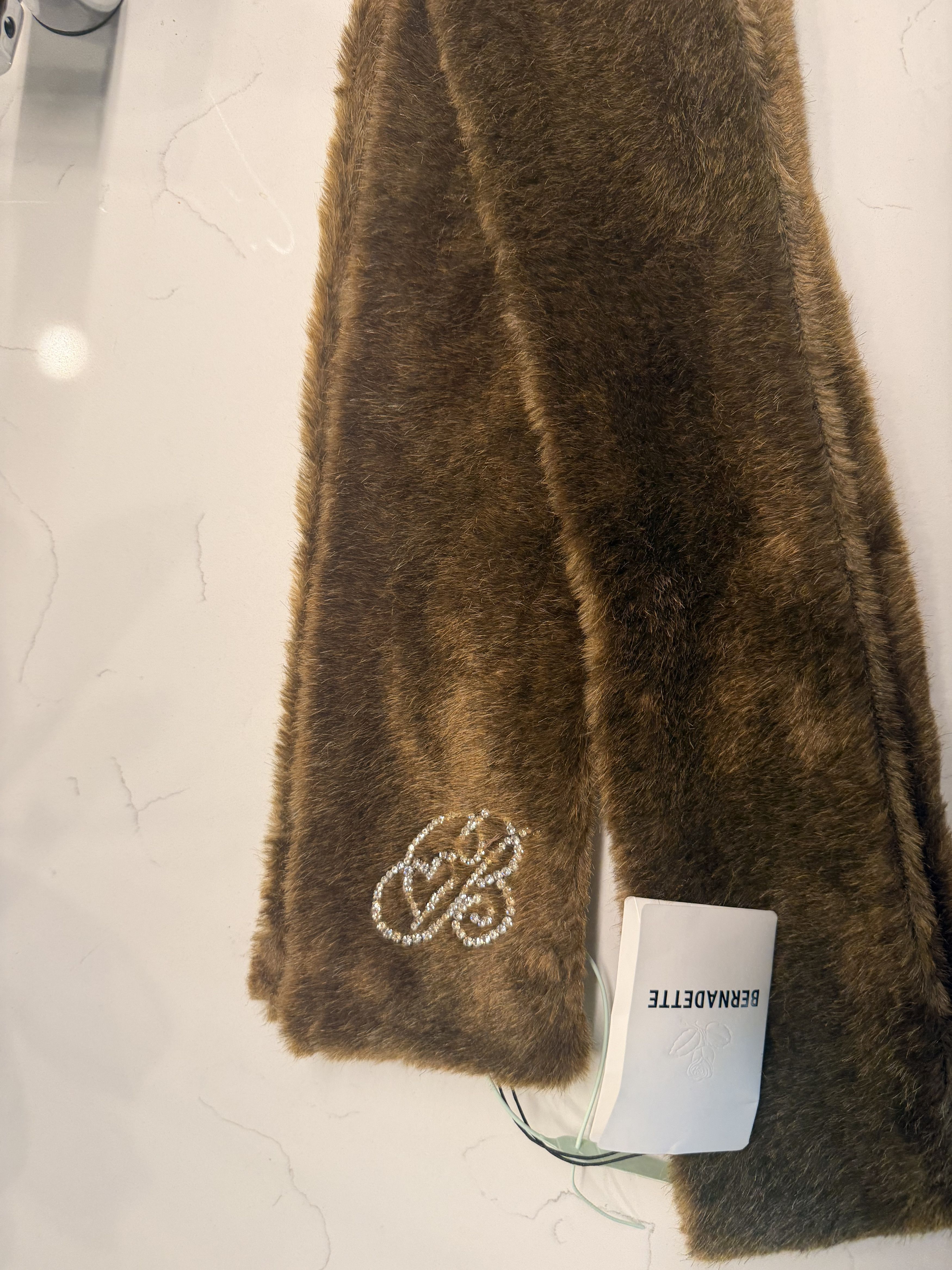 BERNADETTE Hood Mimi embroidered and scarf jean embroidered Size ONE SIZE - 3 Thumbnail