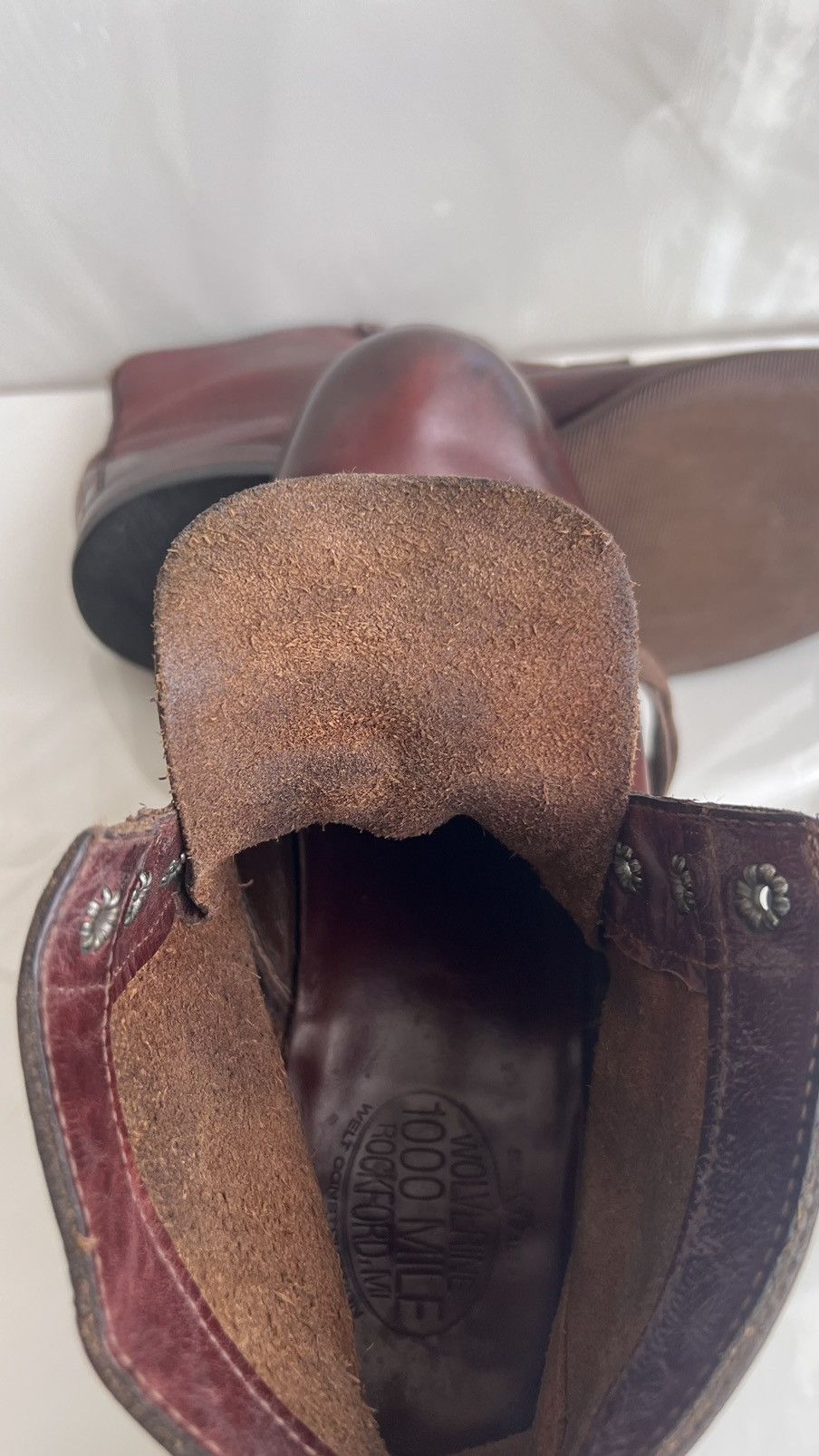 Wolverine Wolverine 1000 mile plain toe brown Men’s boot size 7 D Size US 7 / EU 40 - 10 Thumbnail