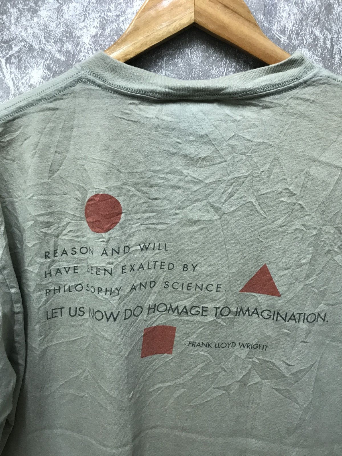 Arts & Science Vintage90s Frank Lloyd Wright Art Tee Size US L / EU 52-54 / 3 - 5 Thumbnail