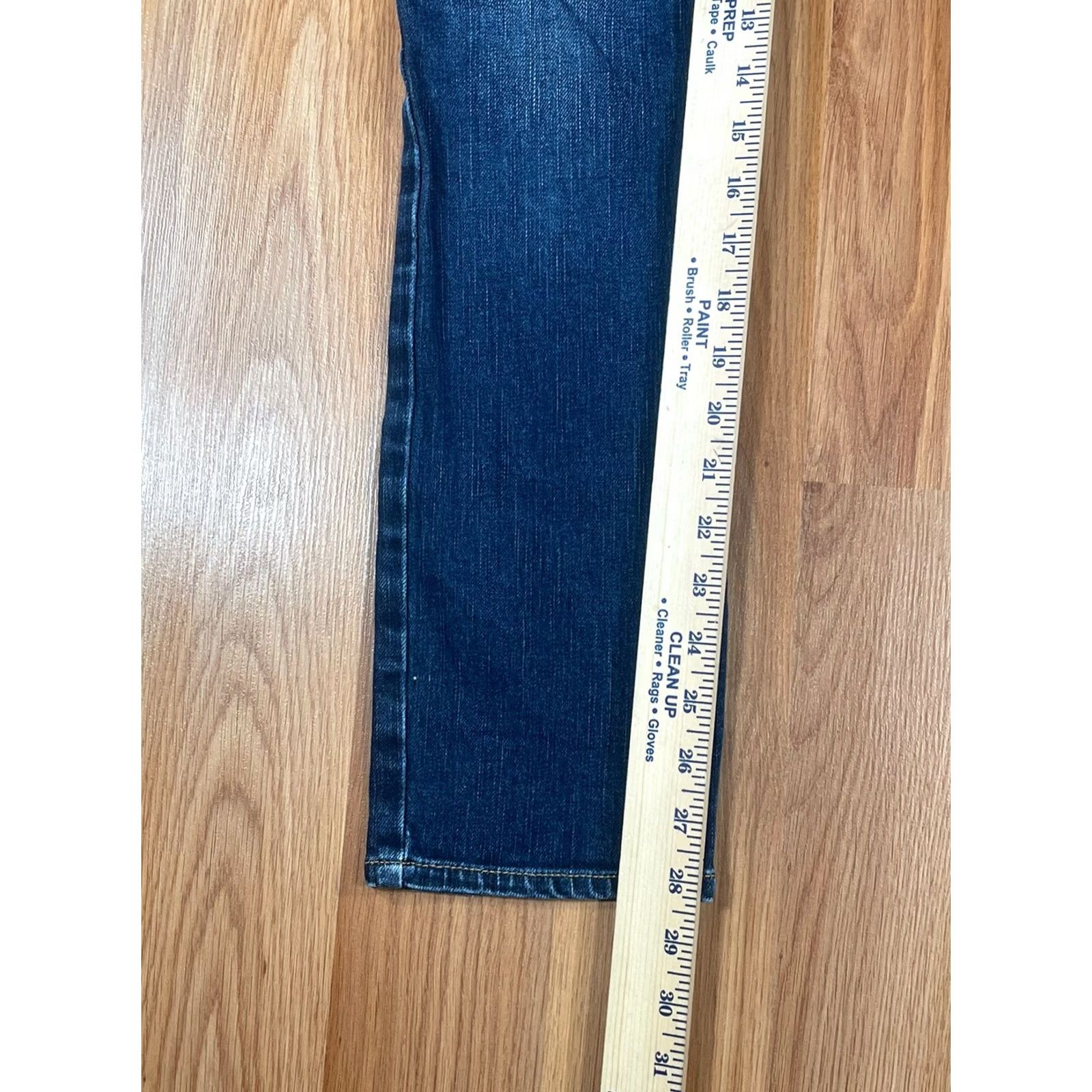 Abercrombie & Fitch Abercrombie & Fitch Perfect Stretch Skinny Blue Wash Jeans Women’s 2S 26Wx31L Size 26" / US 2 / IT 38 - 7 Thumbnail
