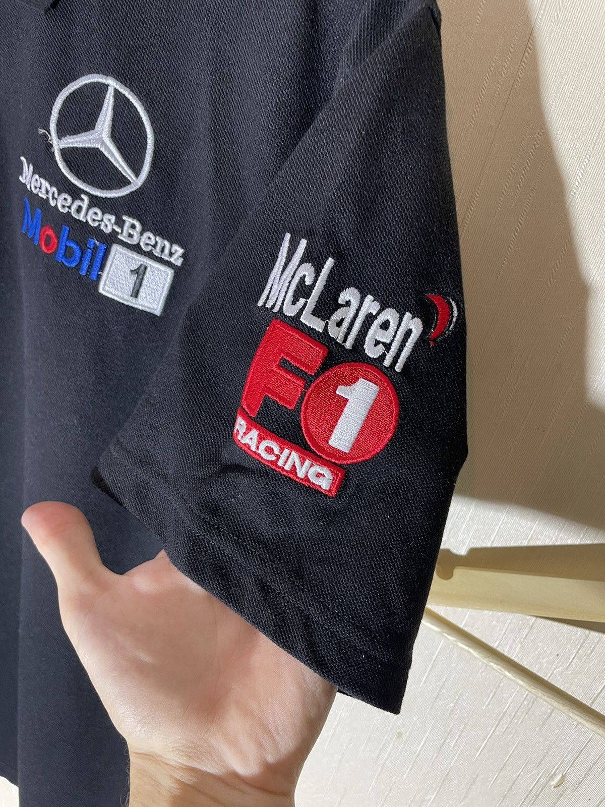 Mercedes-Benz × Vintage Mercedes Benz McLaren Mobil 1 vintage racing polos Size US M / EU 48-50 / 2 - 6 Thumbnail