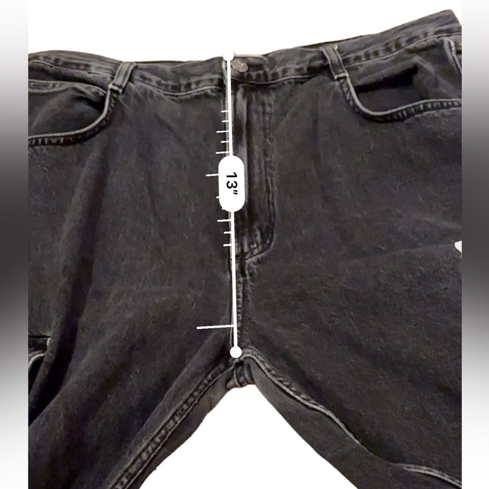 Agolde RTR Agolde Women's Minka Cargo High Rise Jeans Sz 32 Size 32" / US 10 / IT 46 - 15 Thumbnail