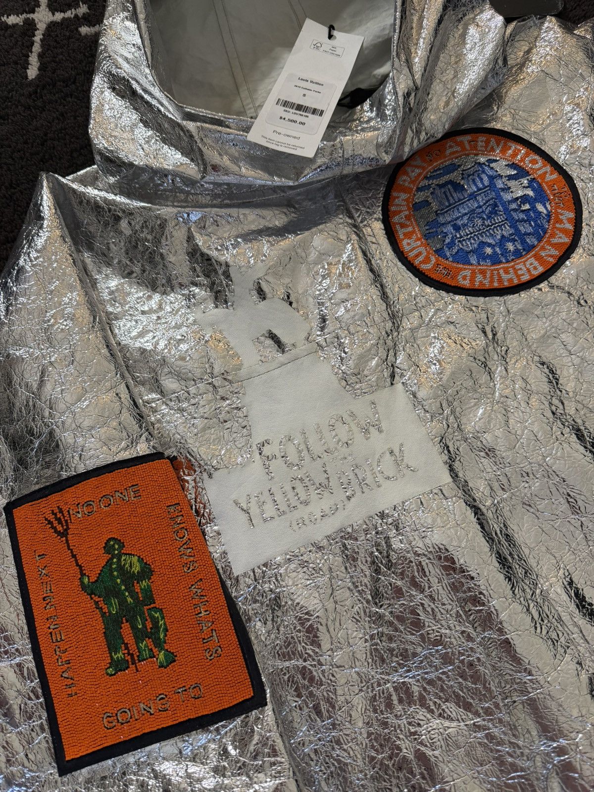 Louis Vuitton Louis Vuitton Virgil Abloh runway calfskin parka Size US L / EU 52-54 / 3 - 2 Thumbnail