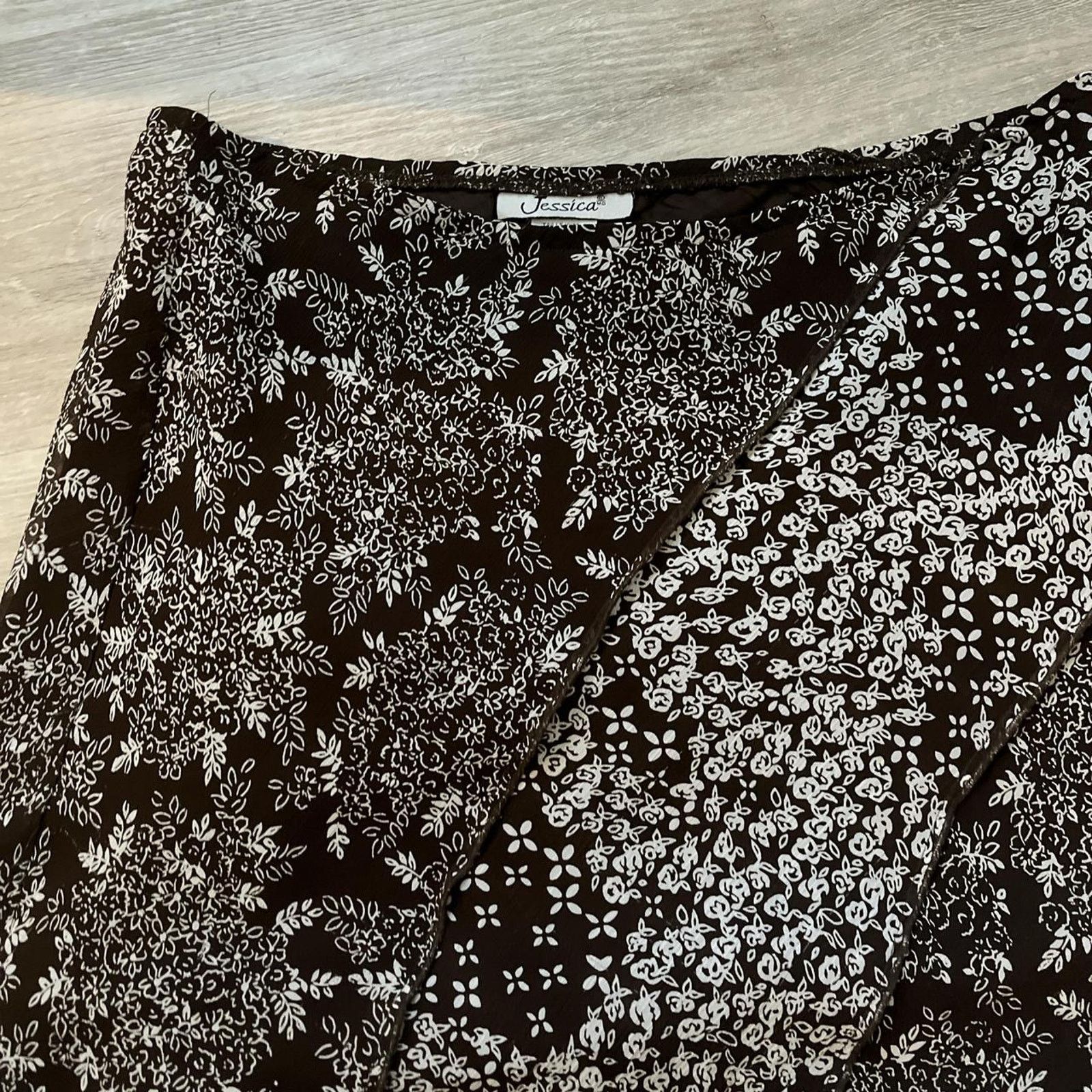 Other Earth tone ruffled skirt Size 32" / US 10 / IT 46 - 6 Thumbnail