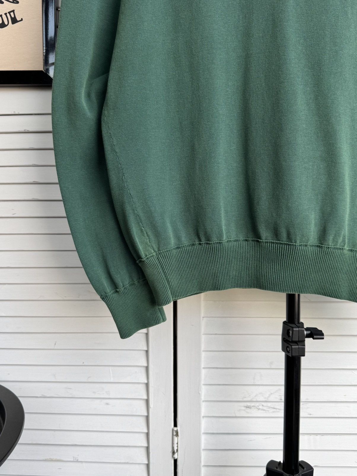 Stone Island Vintage Stone Island V Neck Summer Knitwear Sweater Size US L / EU 52-54 / 3 - 5 Thumbnail