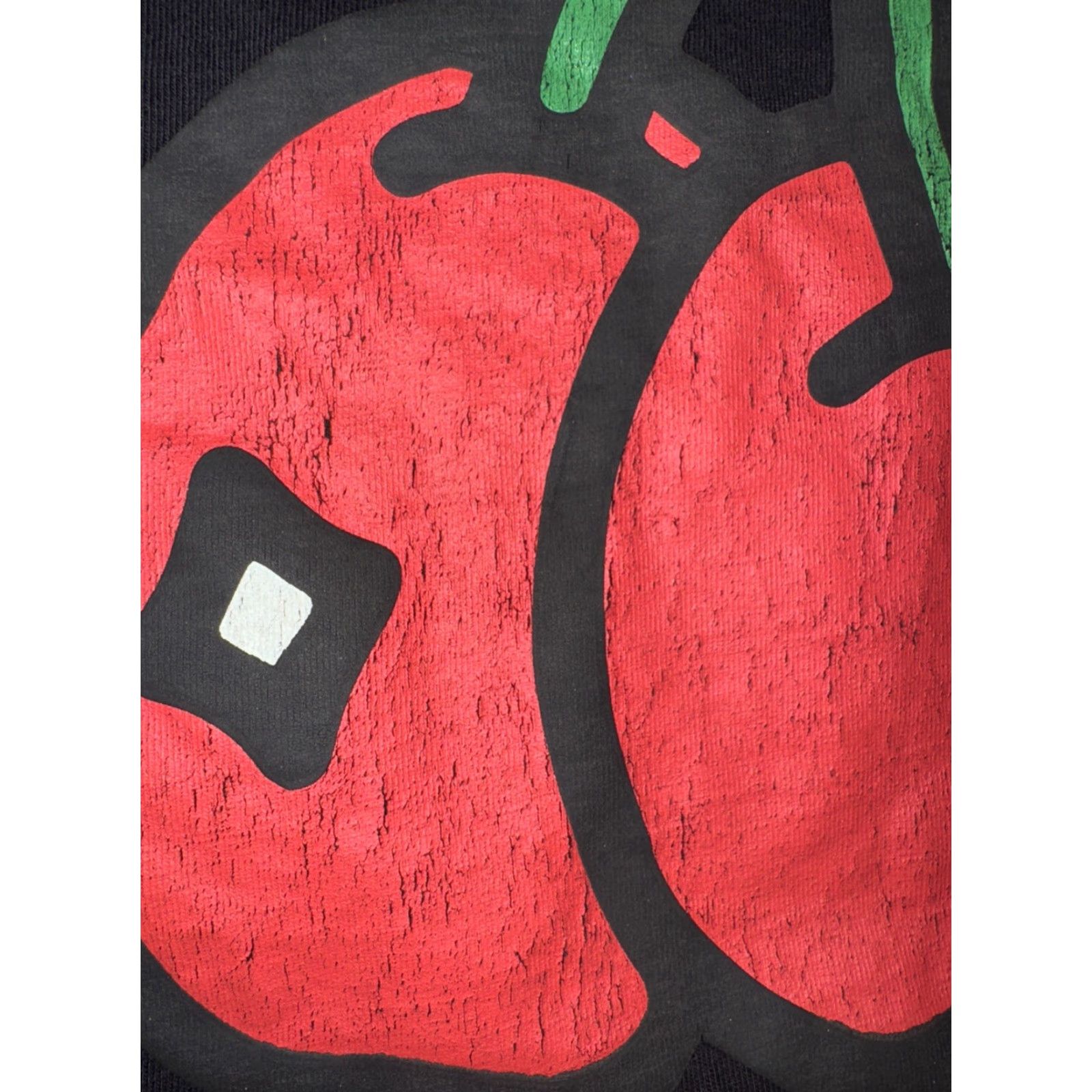 Vintage Chinatown Market Cherry Graphic T-Shirt Black Large Mens Streetwear Size US L / EU 52-54 / 3 - 3 Thumbnail