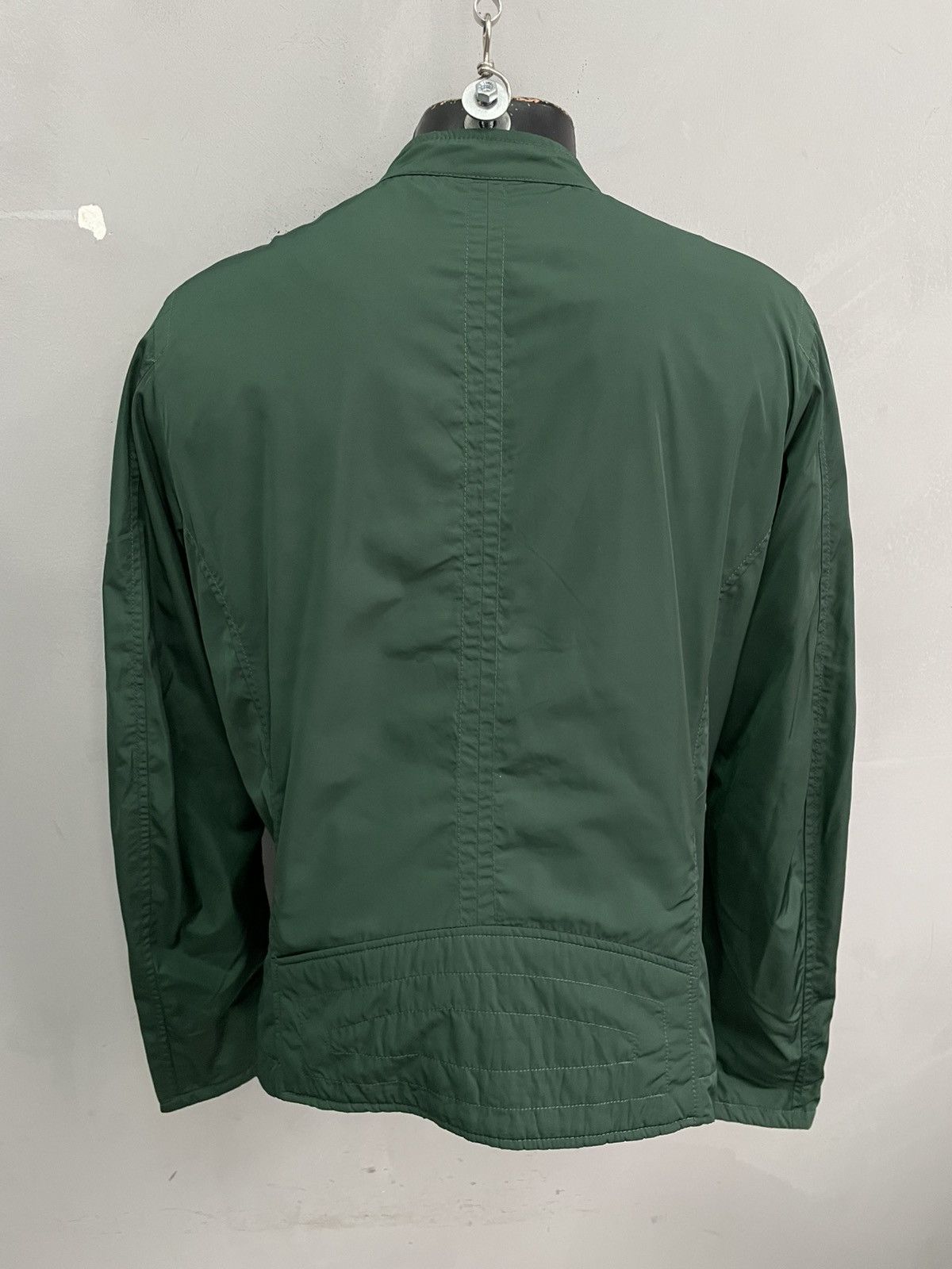 Diesel Diesel Edgea Zip Up Jacket Biker y2k Nylon Size US M / EU 48-50 / 2 - 6 Thumbnail