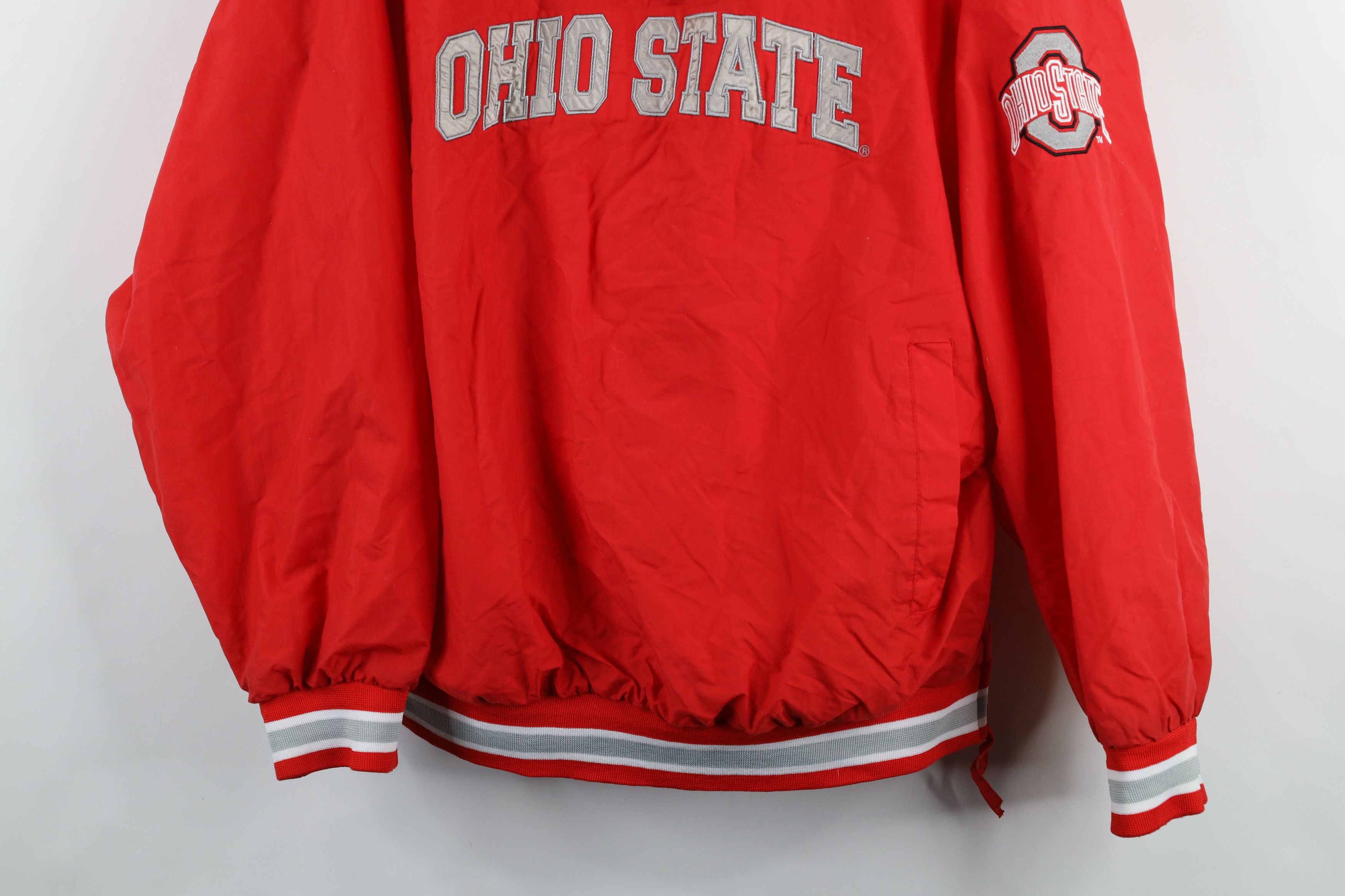 Vintage Vintage 90s Ohio State University Windbreaker Jacket Size US XL / EU 56 / 4 - 3 Thumbnail