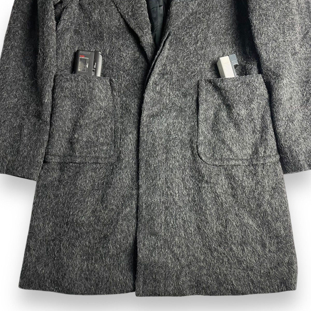 Ryuichiro Shimazaki 🇯🇵 RYUICHIRO SHIMAZAKI HOMME MOHAIR LONG COAT JACKET Size US M / EU 48-50 / 2 - 5 Thumbnail
