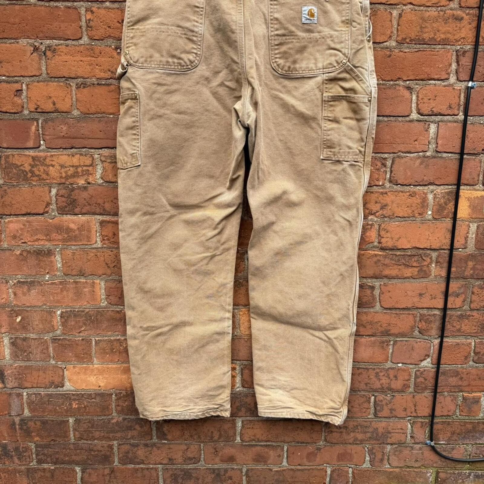 Carhartt vintage carhartt double knee jeans 36x30 Size US 36 / EU 52 - 7 Thumbnail