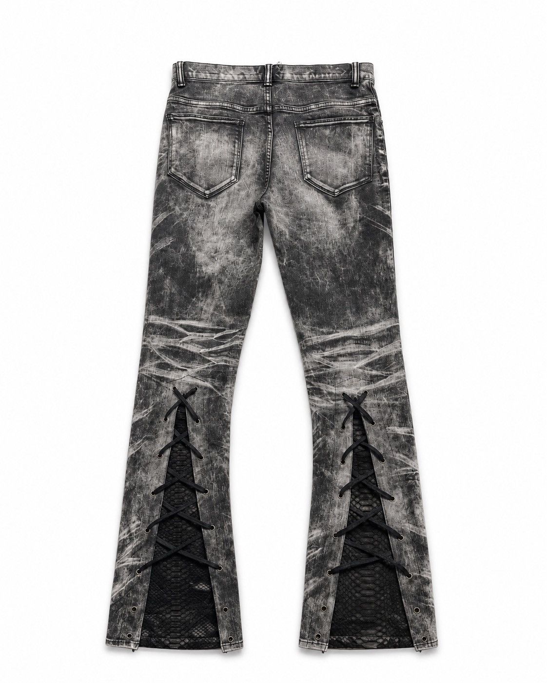 semanticdesign Lace up flare jeans LHSIZE29 Size US 29 - 3 Thumbnail
