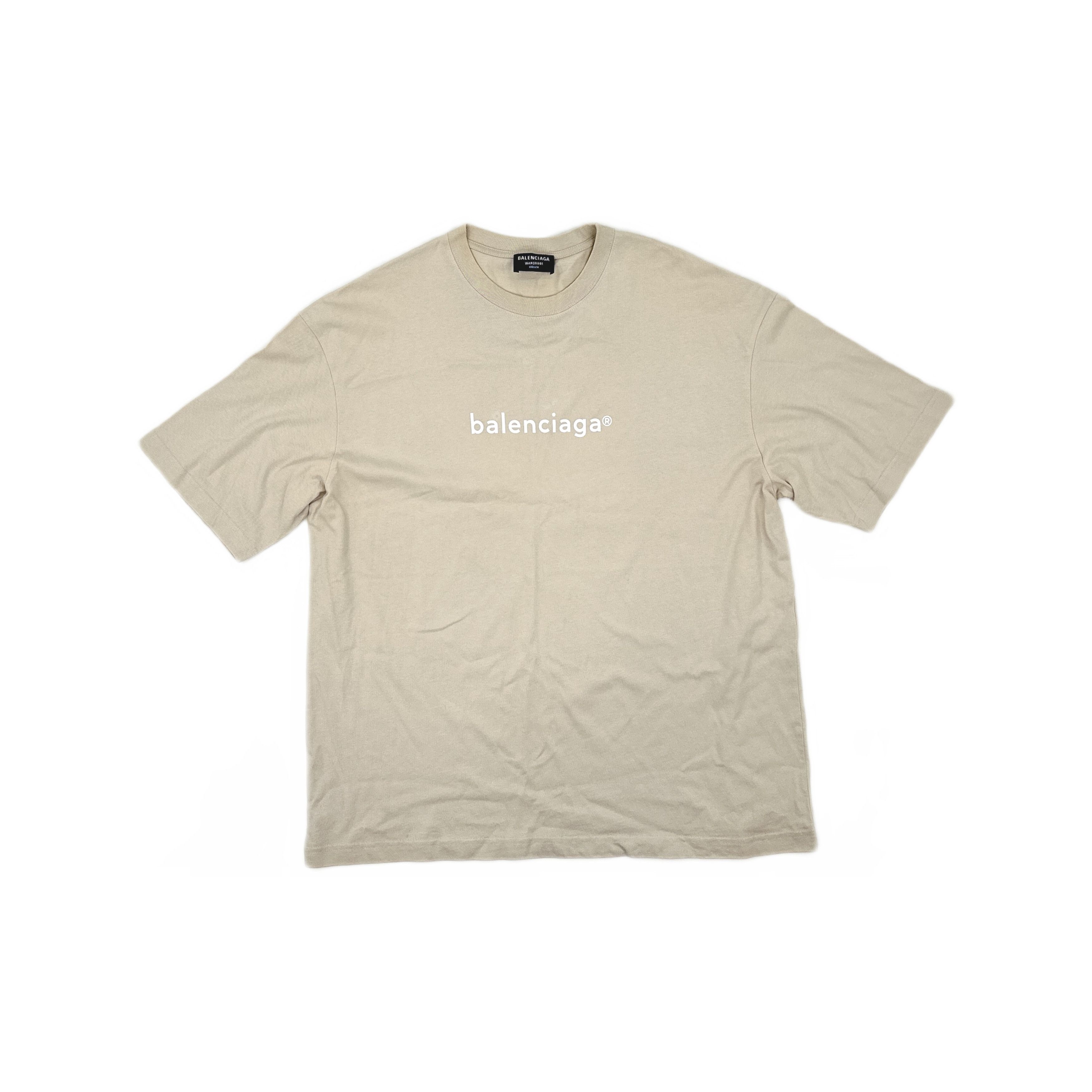 Balenciaga Balenciaga Logo T-Shirt Size XL Size US XL / EU 56 / 4 - 1 Thumbnail