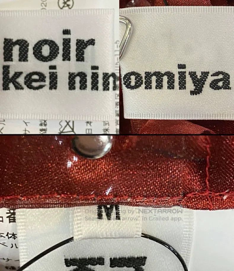 Comme des Garcons Comme des Garcons Red vintage lace trimmed top Size M / US 6-8 / IT 42-44 - 3 Thumbnail