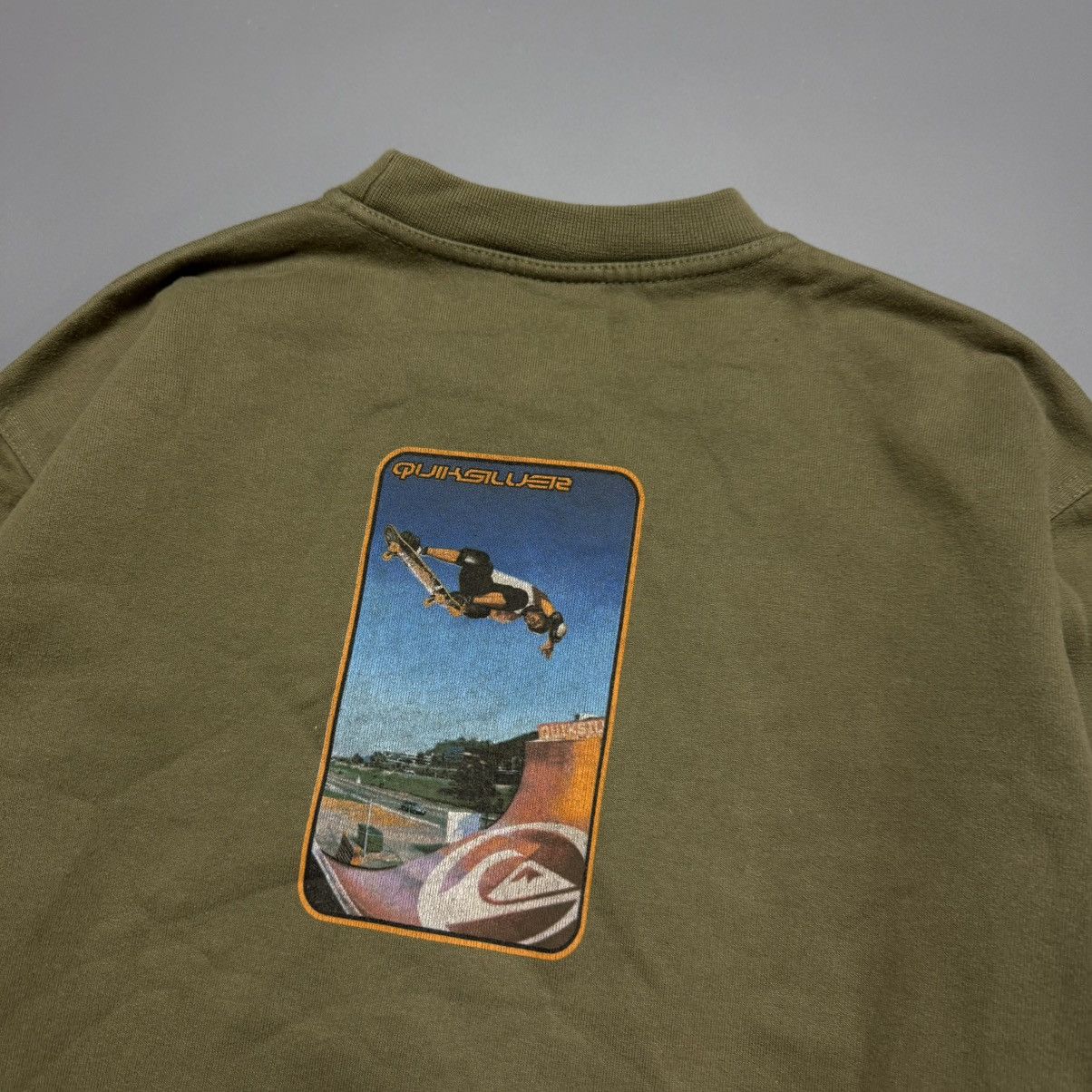 Quiksilver Vintage Quicksilver Skateboarding Y2K Sweatshirt Size US S / EU 44-46 / 1 - 5 Thumbnail