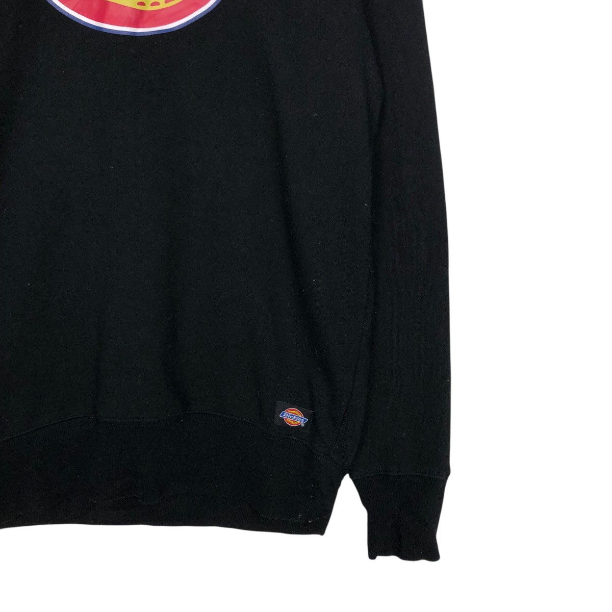 Japanese Brand Dickies Workwear Logo Sweatshirt Black Long Sleeve Crewneck Size US S / EU 44-46 / 1 - 6 Thumbnail