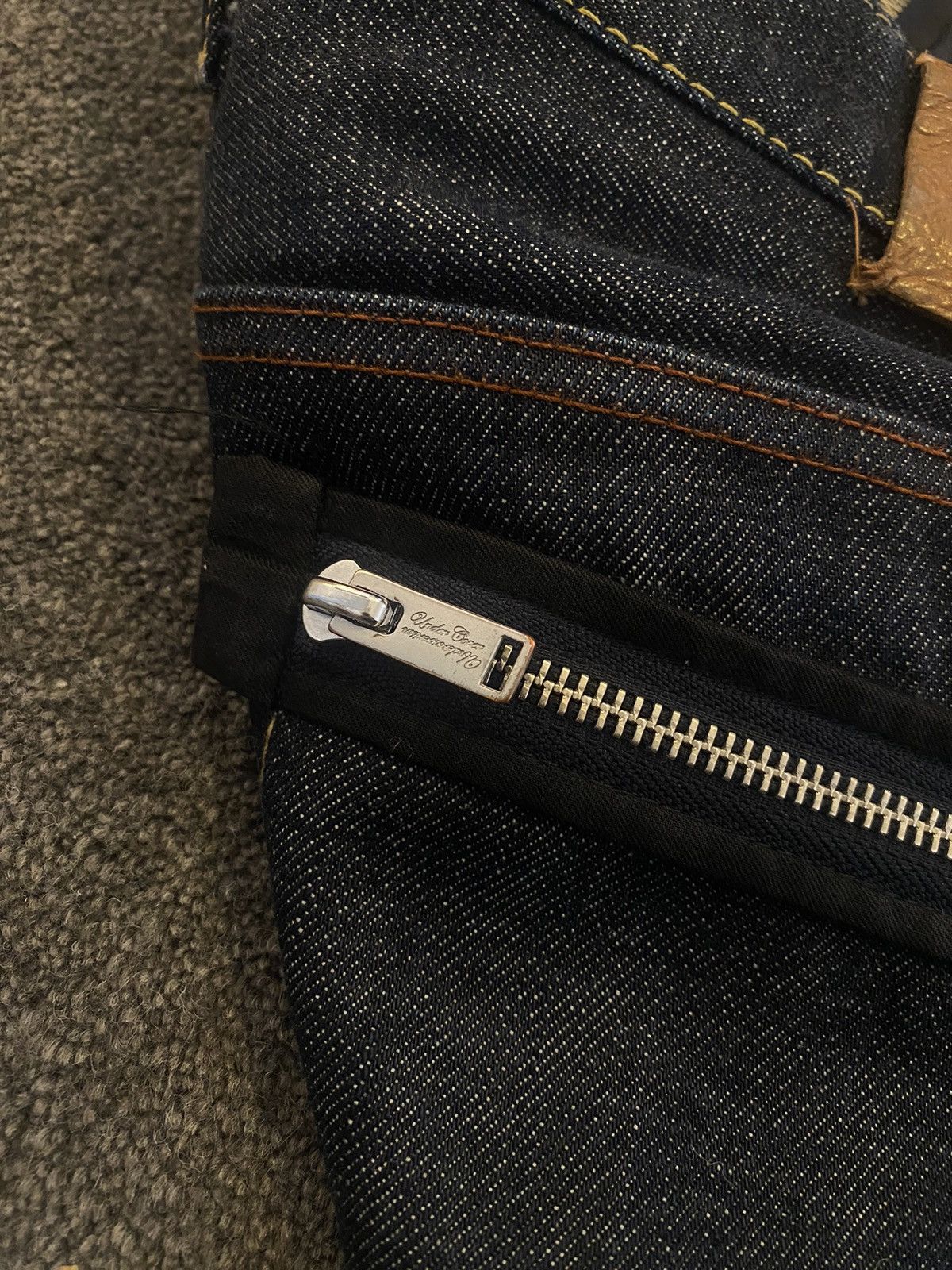 Undercover Undercover AW11 Japanese selvedge Side Zip denim Size US 33 - 9 Thumbnail