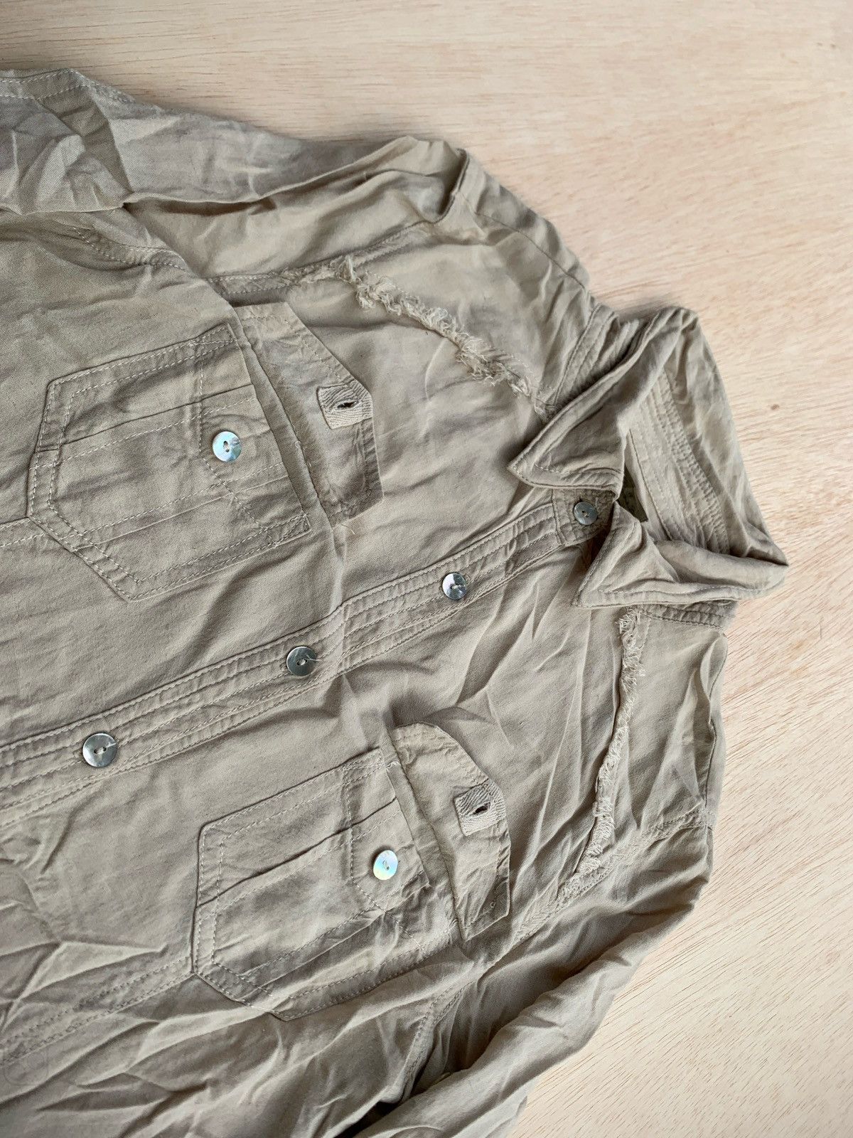 Hysteric Glamour × If Six Was Nine × Japanese Brand Goa Distressed Ifsixwasnine Lgb style Shirt Size US L / EU 52-54 / 3 - 3 Thumbnail