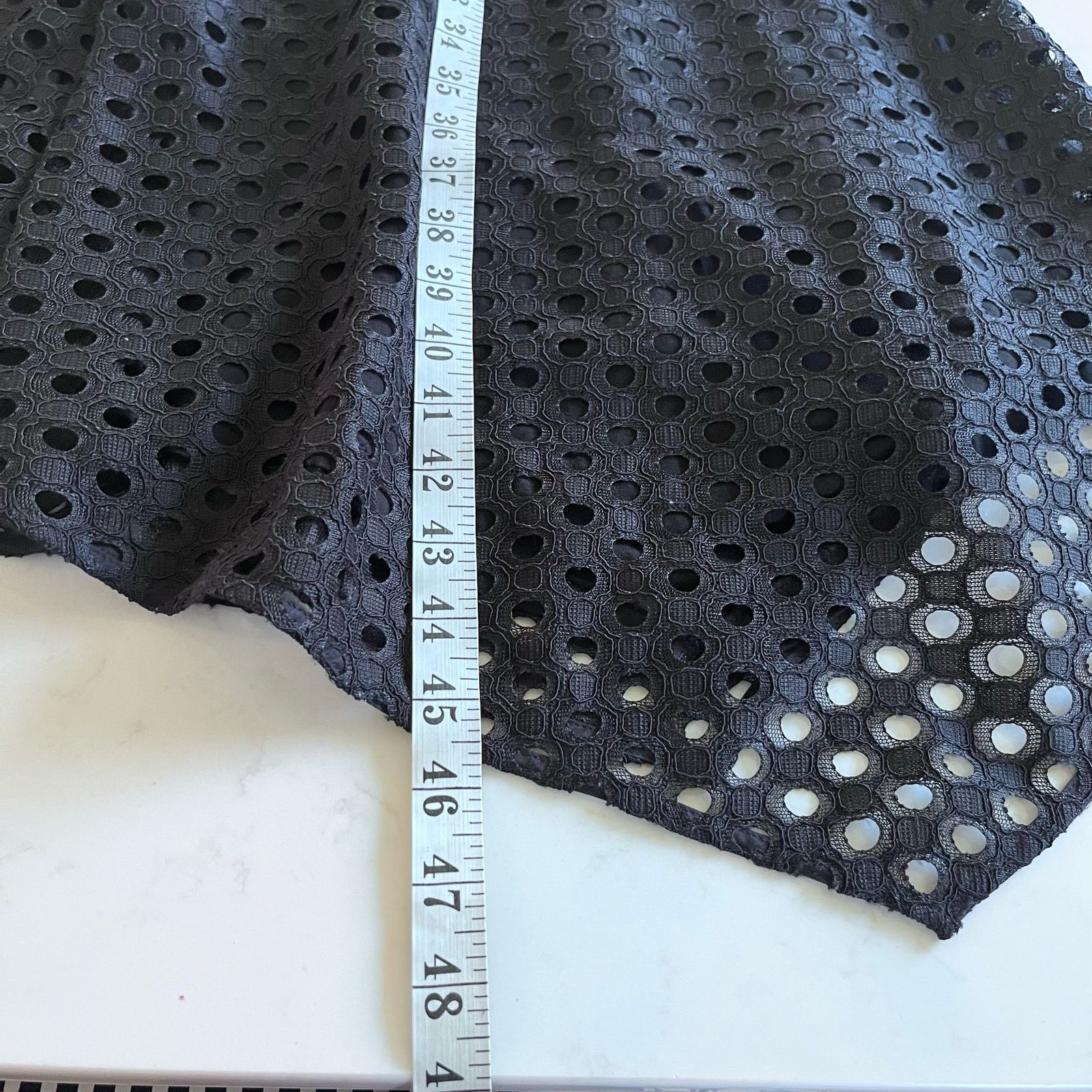Maje Maje Rana Black Eyelet Lace Semi Sheer Midi Dress Size XS / US 0-2 / IT 36-38 - 12 Thumbnail