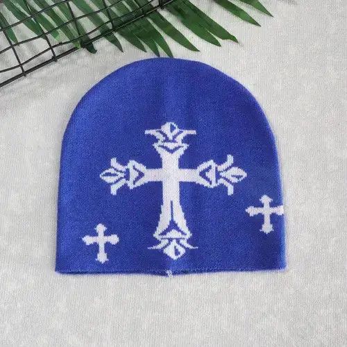 Other Blue Knit Slouchy Beanie Hat 2024 Size ONE SIZE - 2 Thumbnail