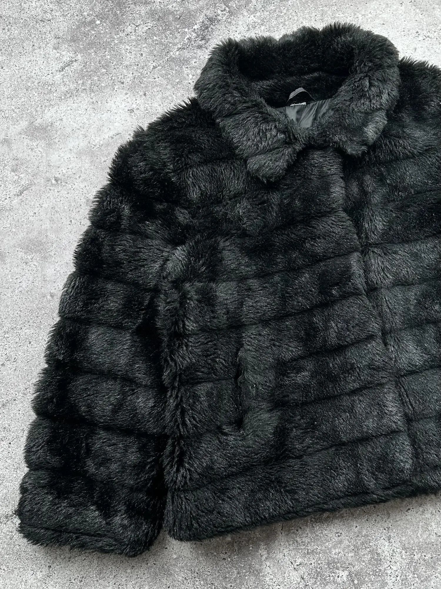 Japanese Brand Vintage Faux Fur Coat C186(V128) Size L / US 10 / IT 46 - 2 Thumbnail