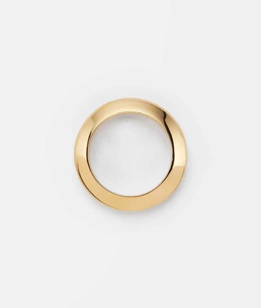 Bottega Veneta o1w1db10525 Size: 09 / Essentials Ring in Gold Size ONE SIZE - 2 Thumbnail