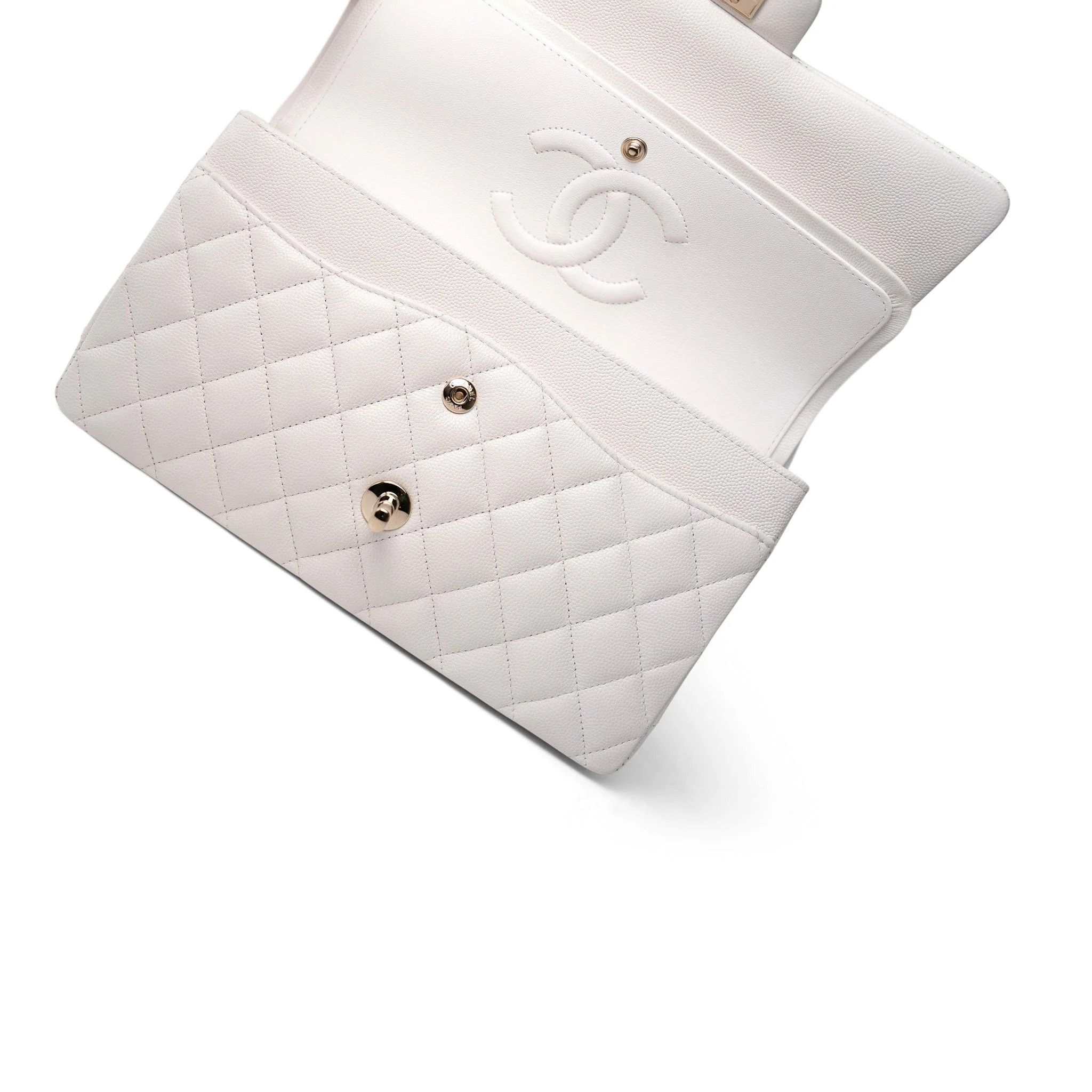 Chanel os11x0326 Size: OS / Caviar Quilted Classic Flap Medium Bag Size ONE SIZE - 3 Thumbnail