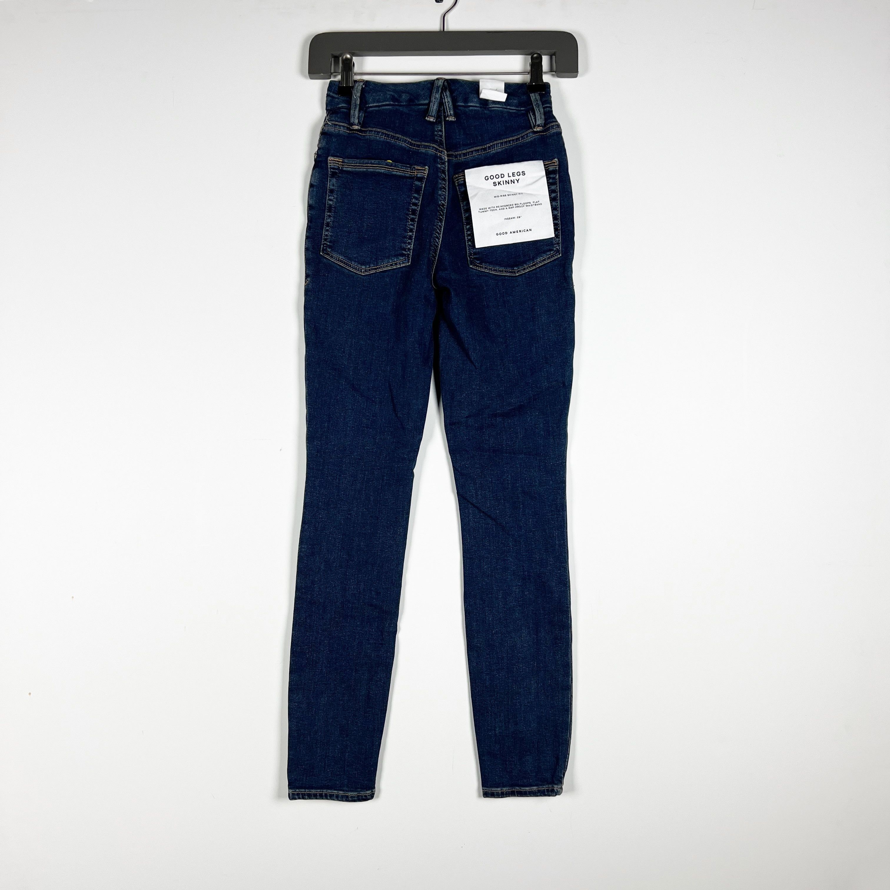 Good American NEW Good American Good Legs Skinny Size 24" / US 00 / IT 34 - 4 Thumbnail