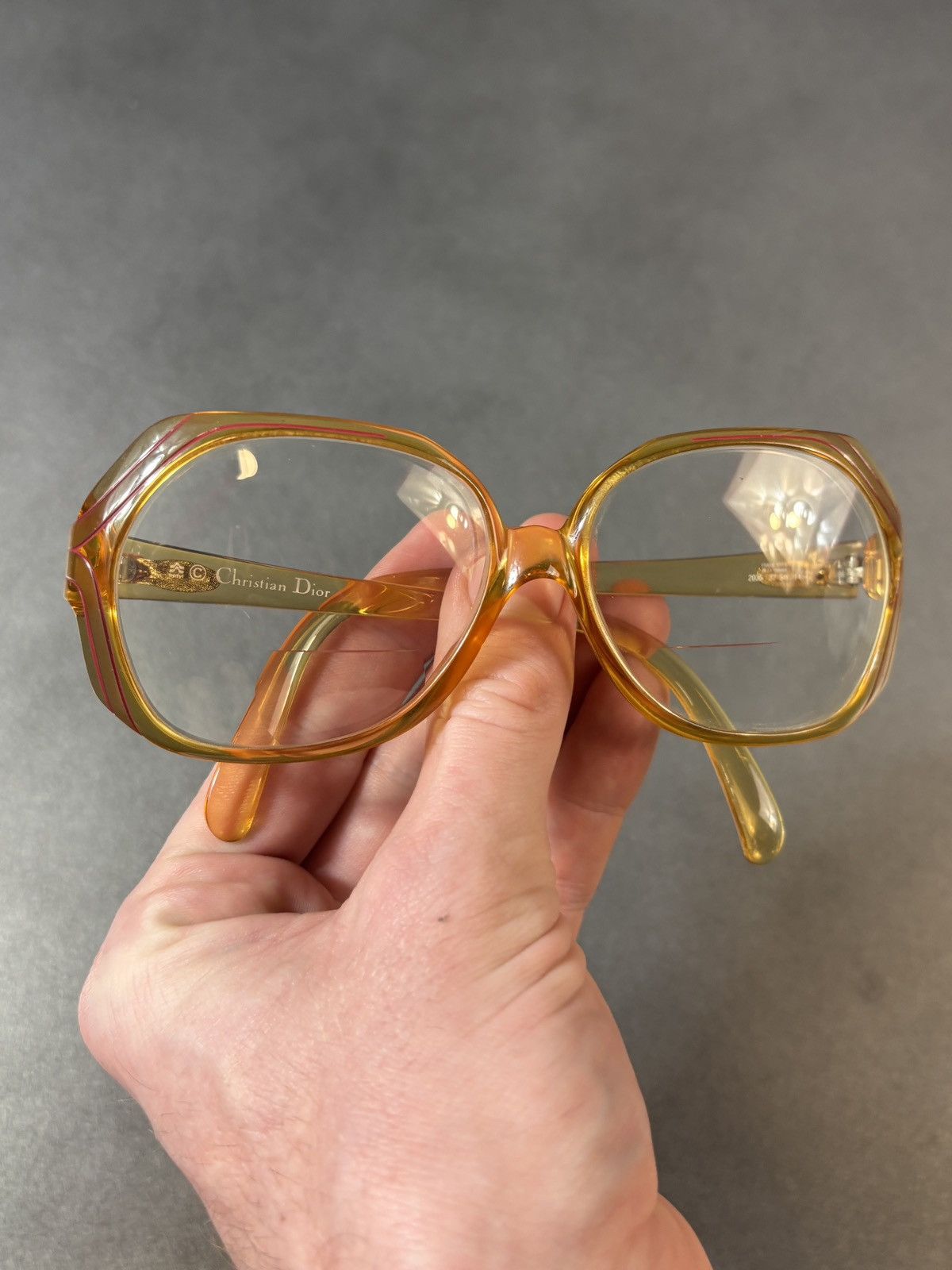 Christian Dior Monsieur × Dior × Vintage 1970s Christian Dior Glasses Vintage Dior 2035 Frames Optyl Size ONE SIZE - 11 Thumbnail