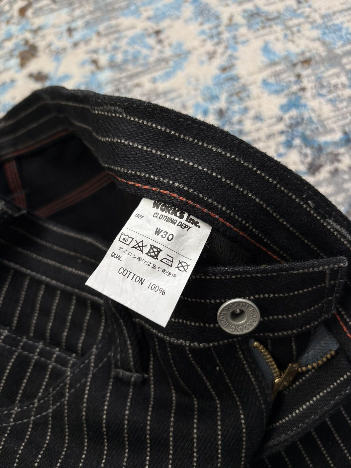 Iron Heart × Japanese Brand Iron heart striped pants motorcycle specialties Size US 28 / EU 44 - 5 Thumbnail